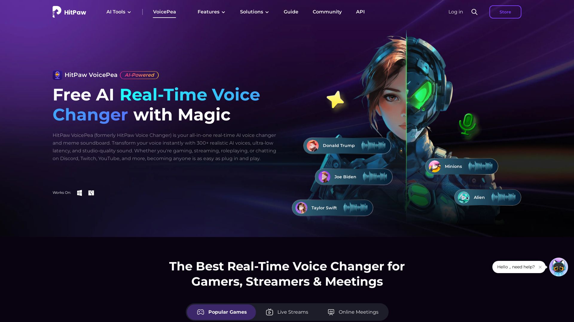 HitPaw Voice Changer