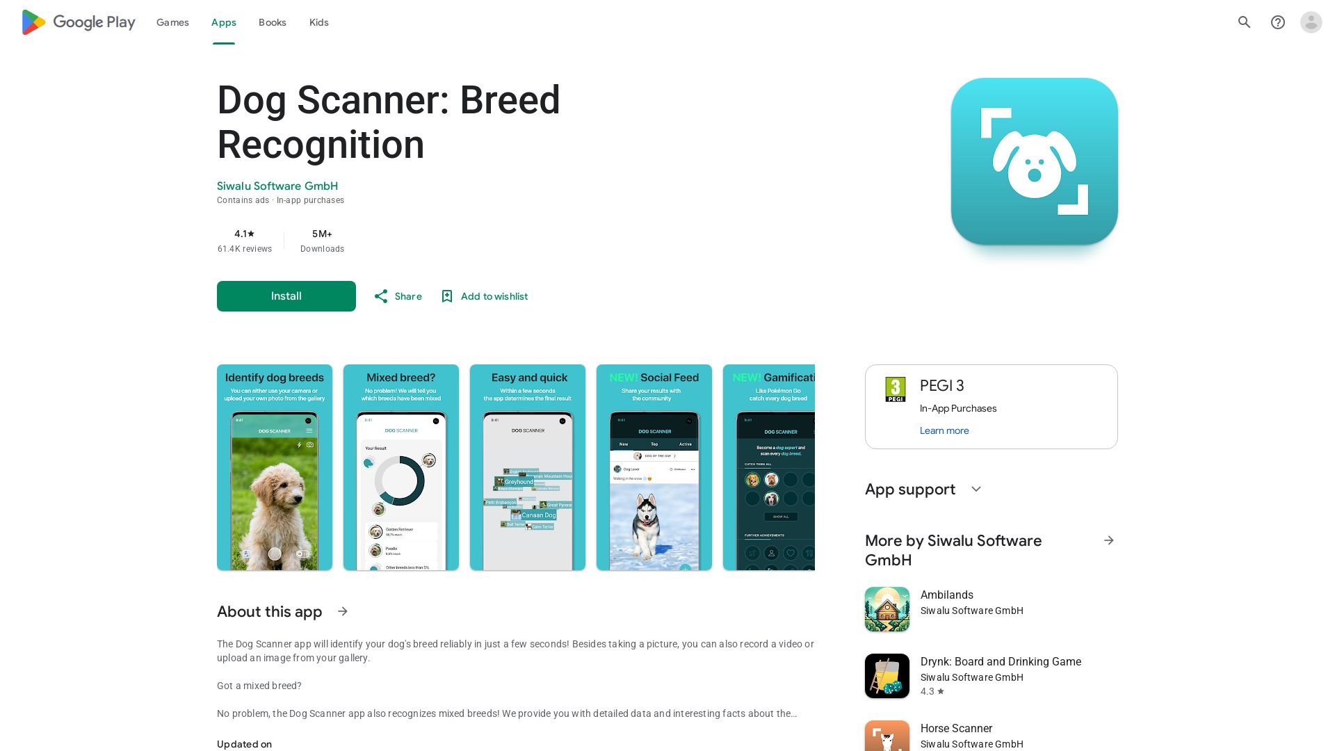 Dog Scanner
