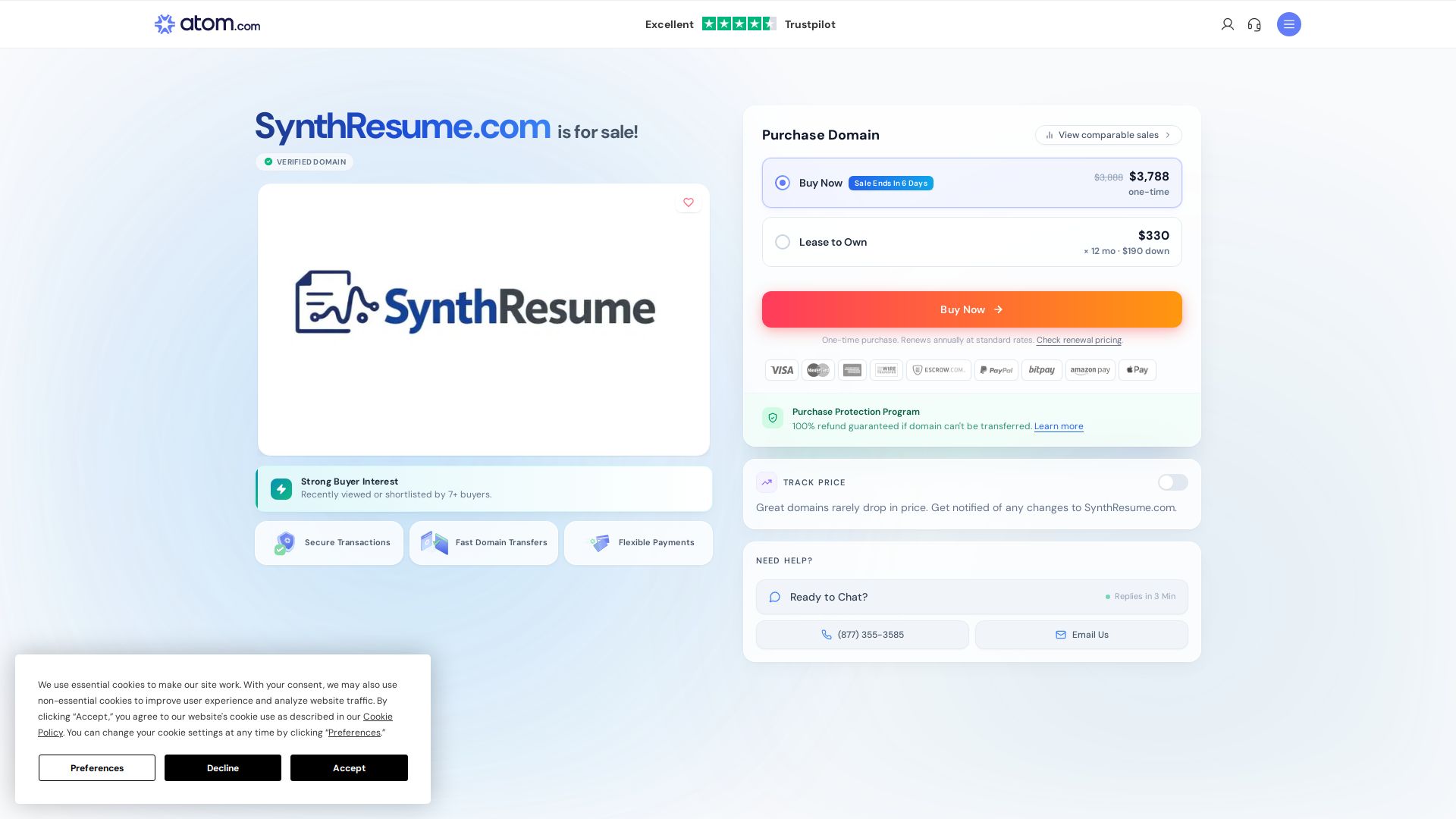Synth Resume