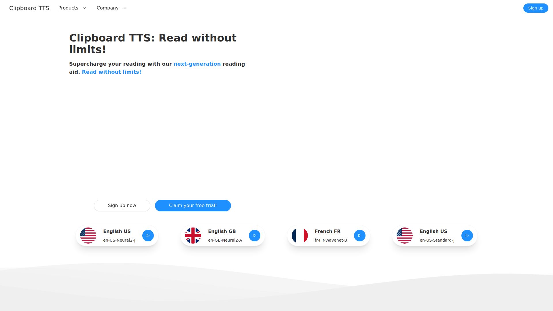 Clipboard TTS