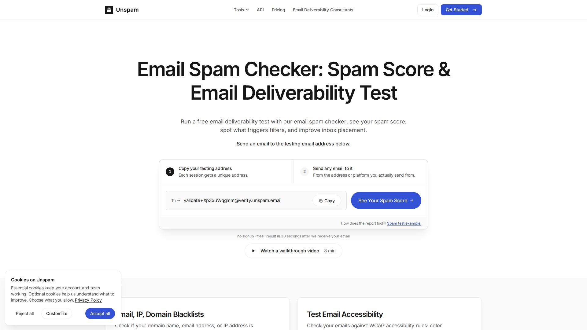 unspam.email