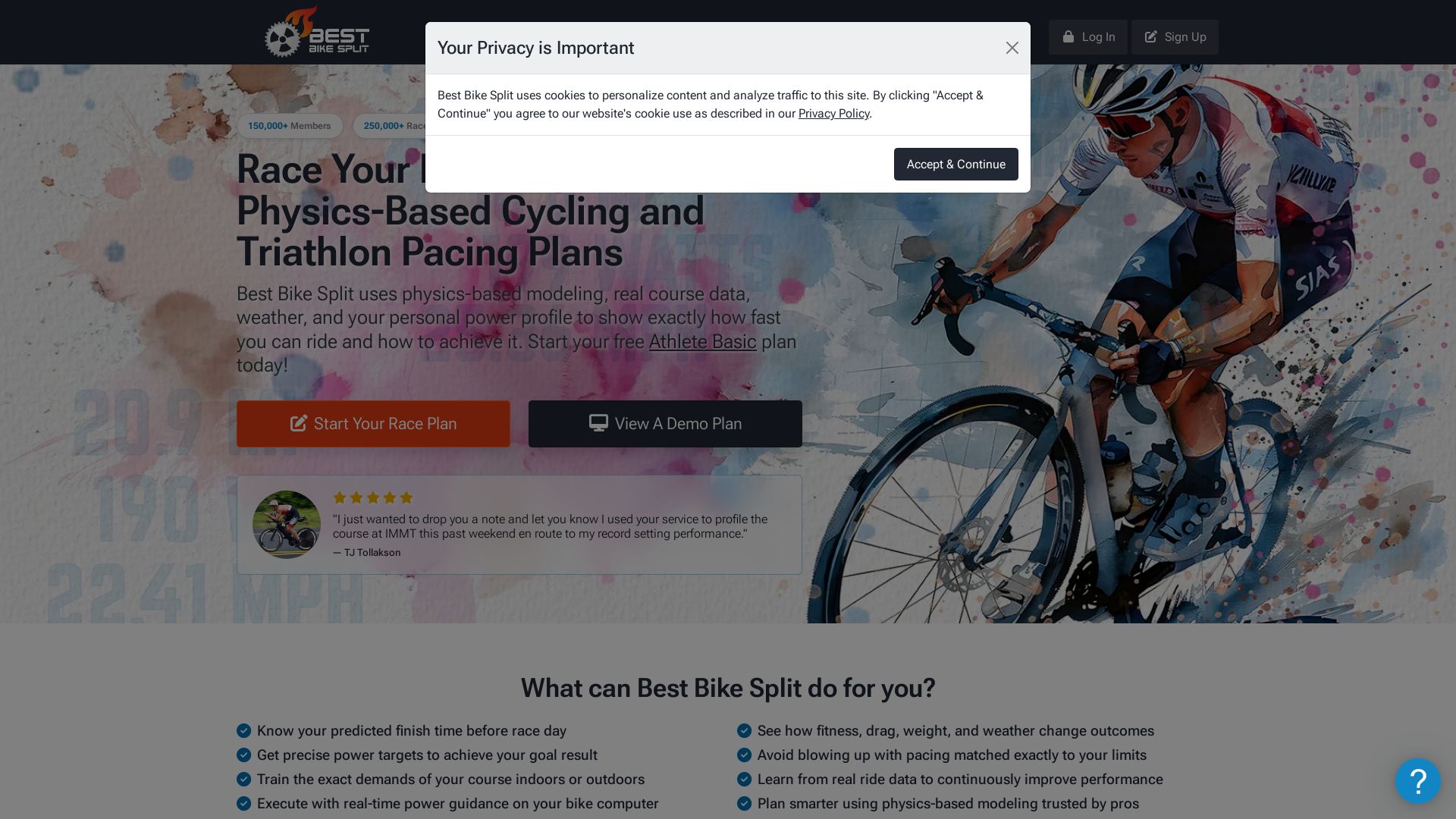 Best Bike Split