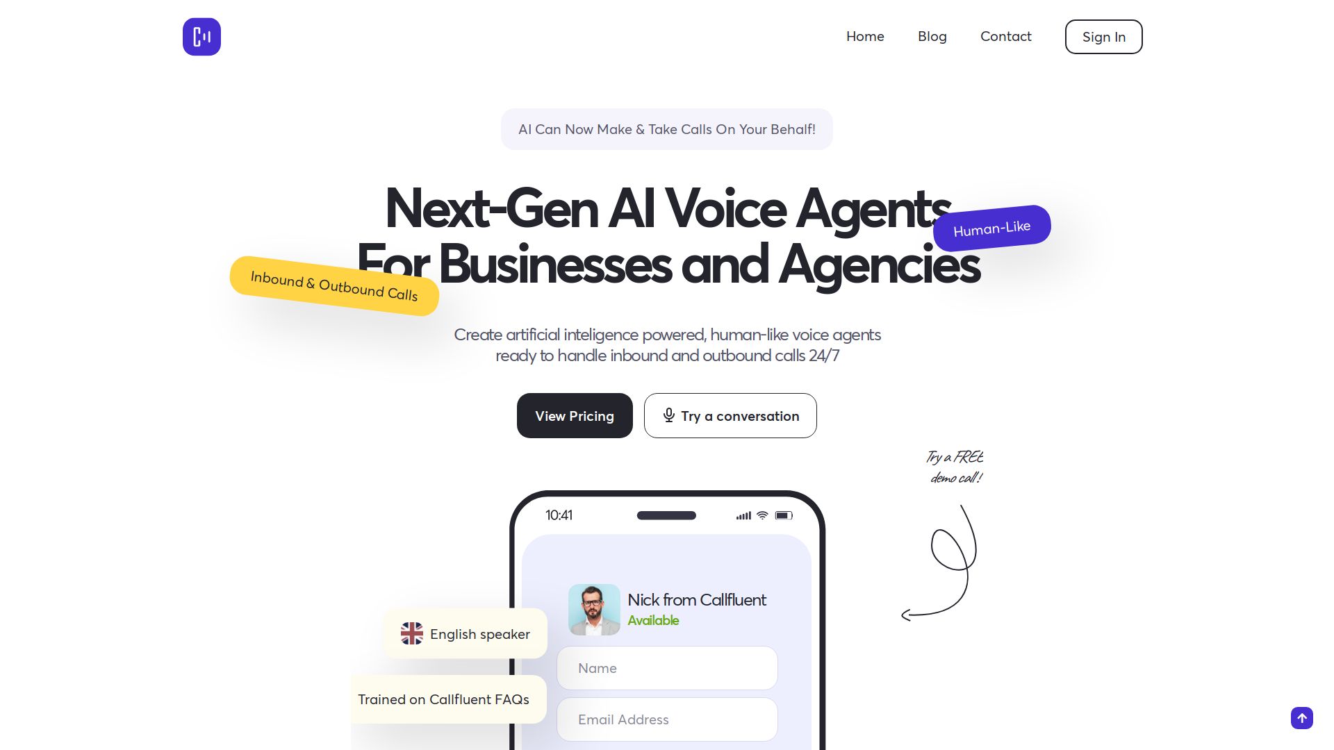 CallFluent AI