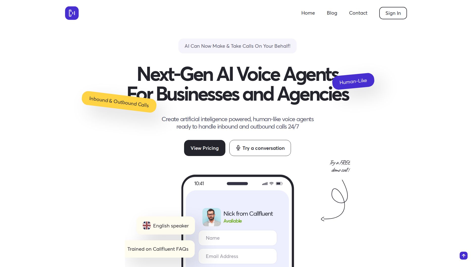 CallFluent AI