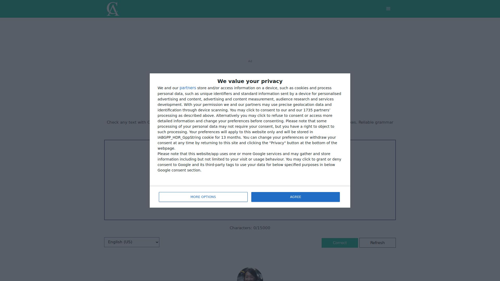 Corrector App