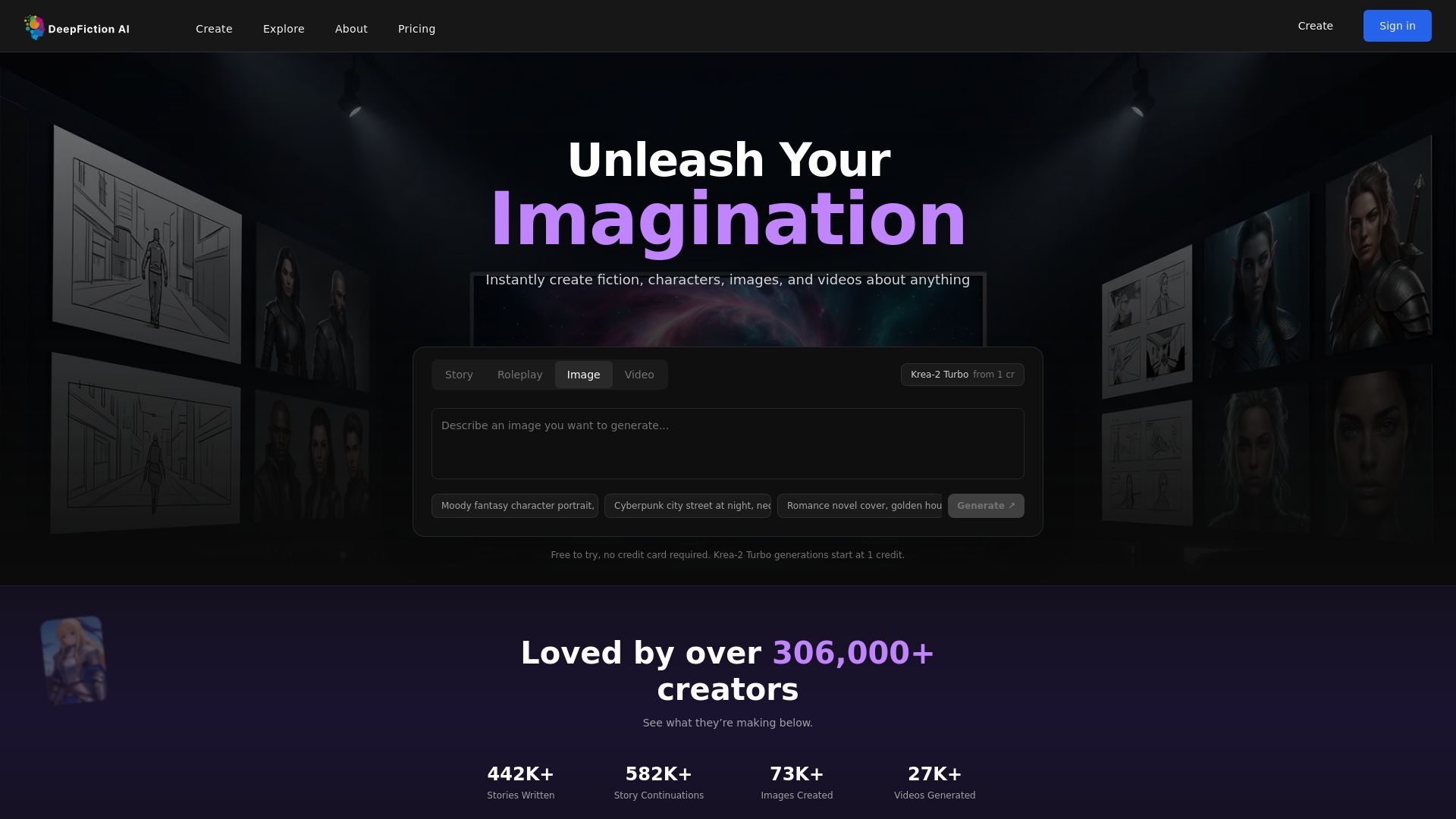 DeepFiction AI