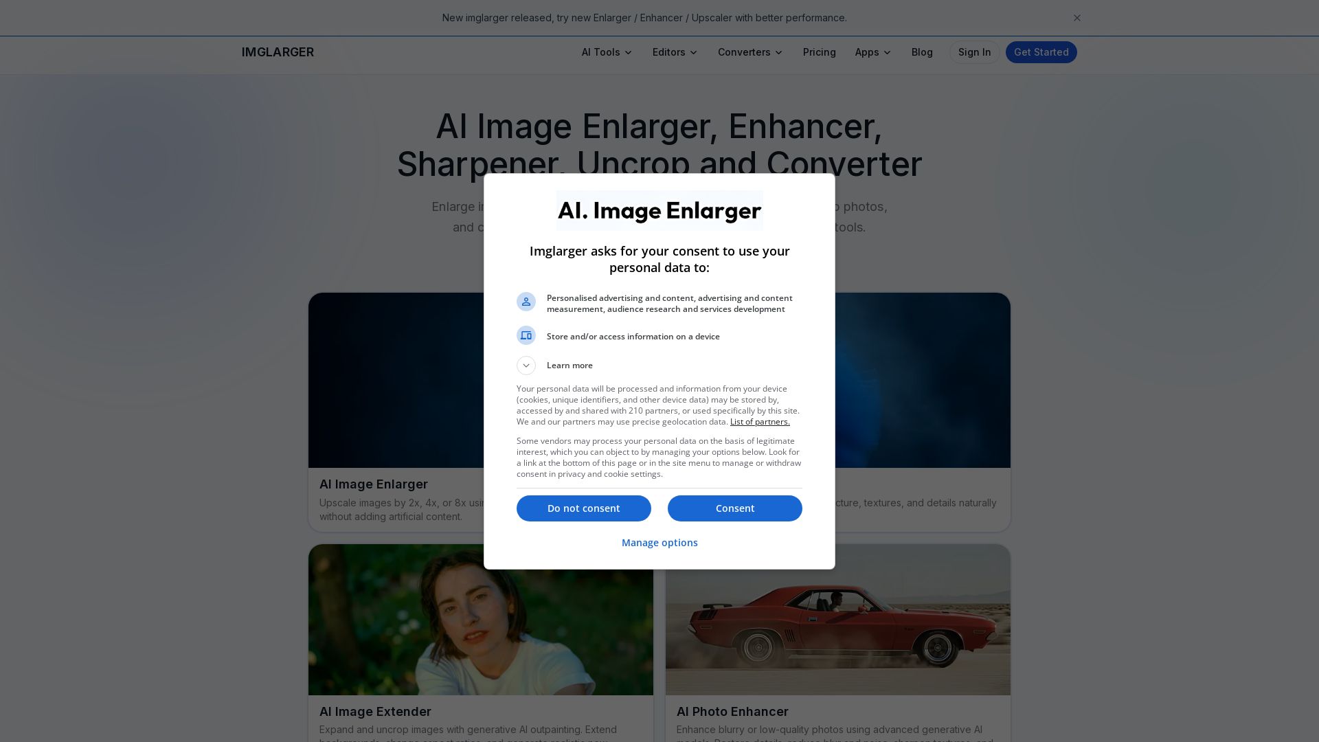 AI Image Enlarger