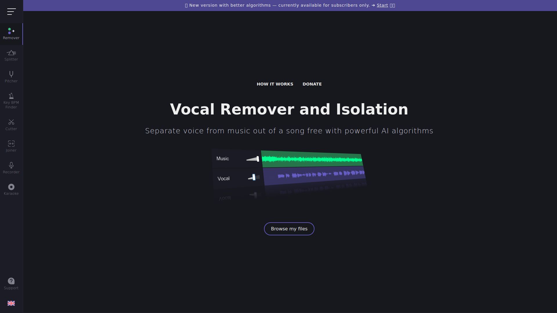 Vocal Remover