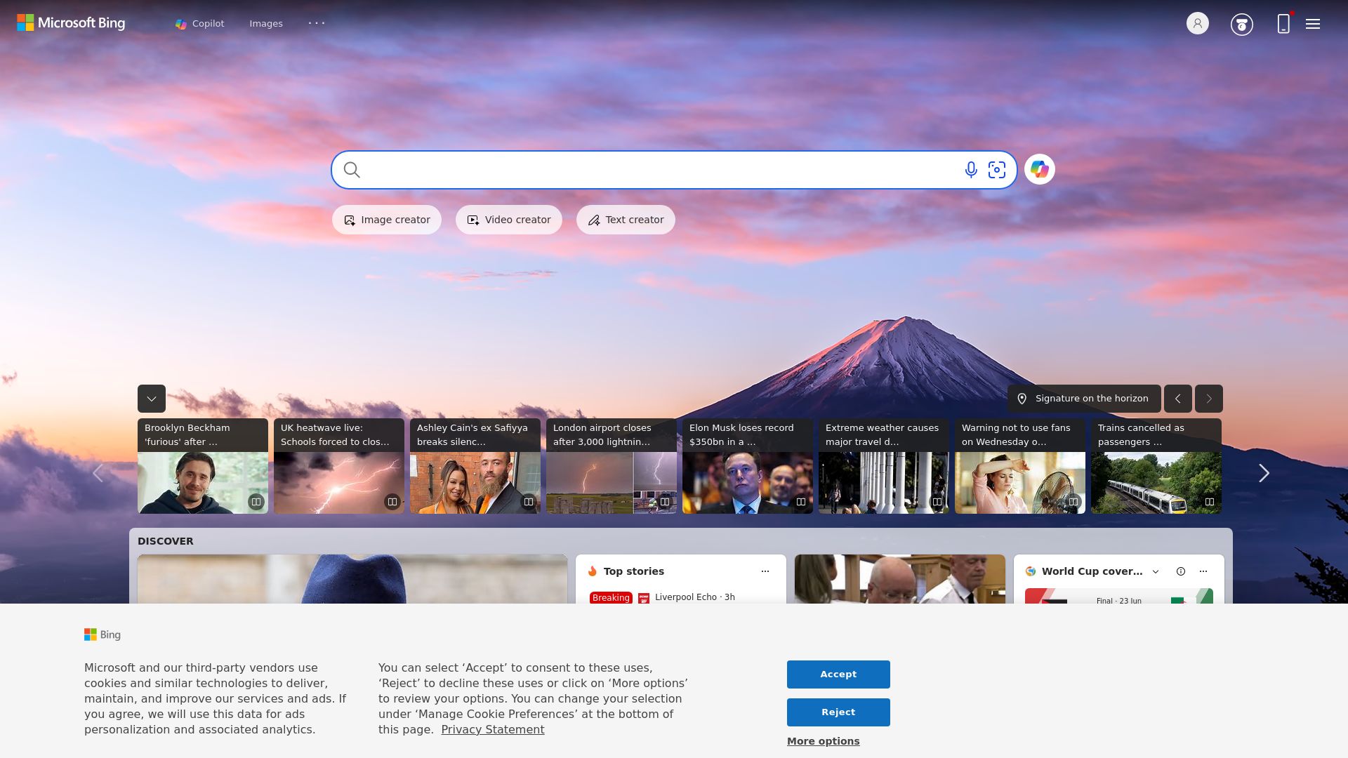 Microsoft Bing