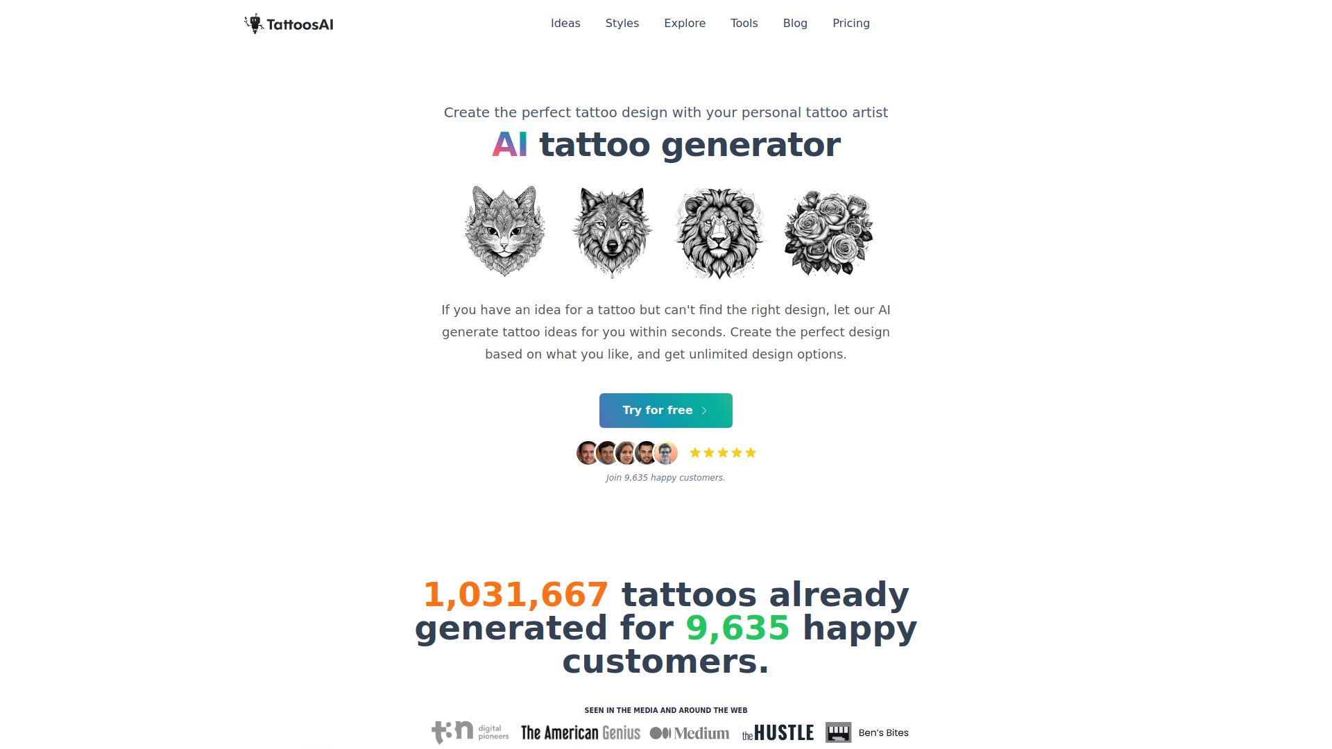Tattoos AI