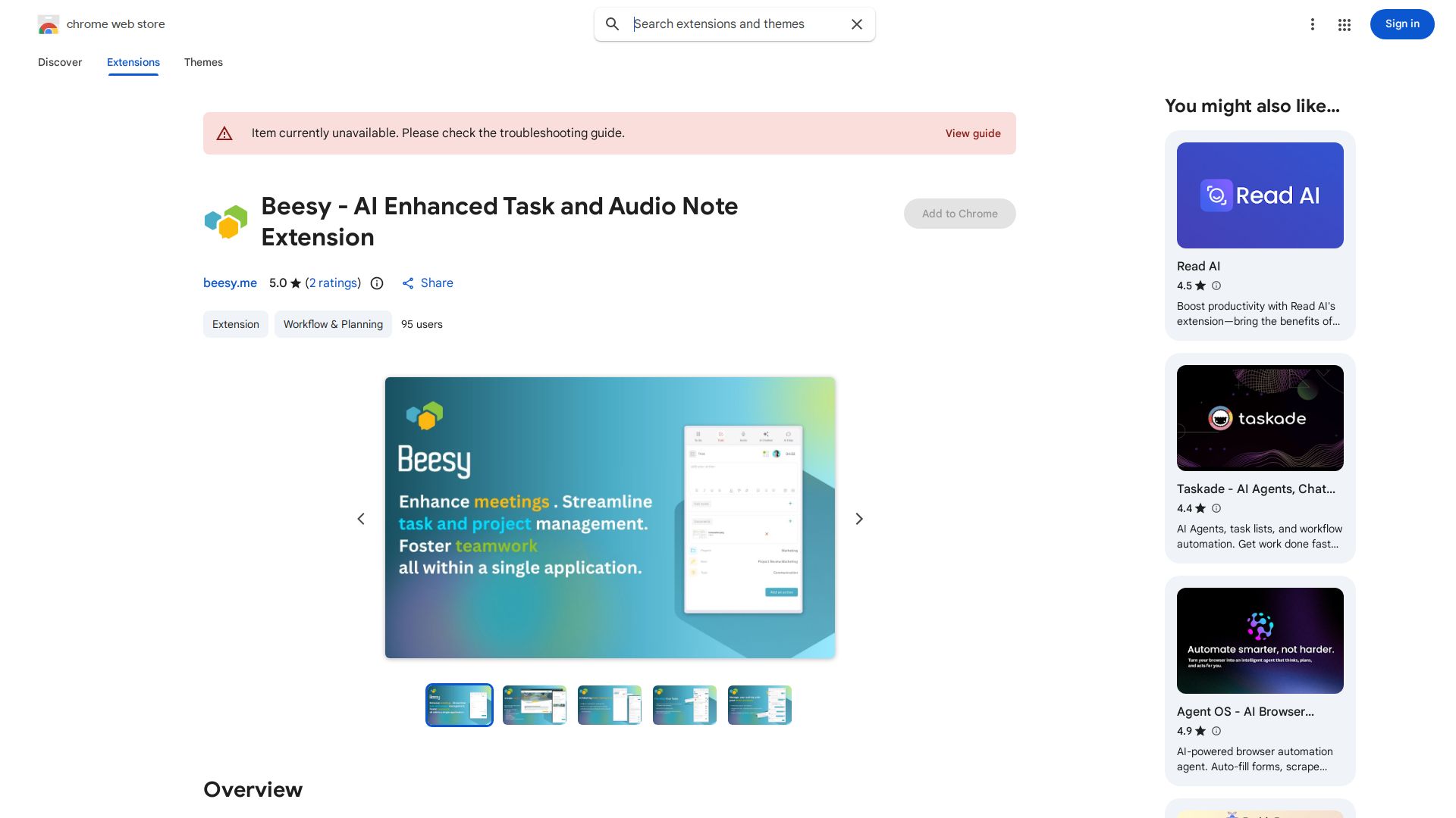Beesy Task Management AI