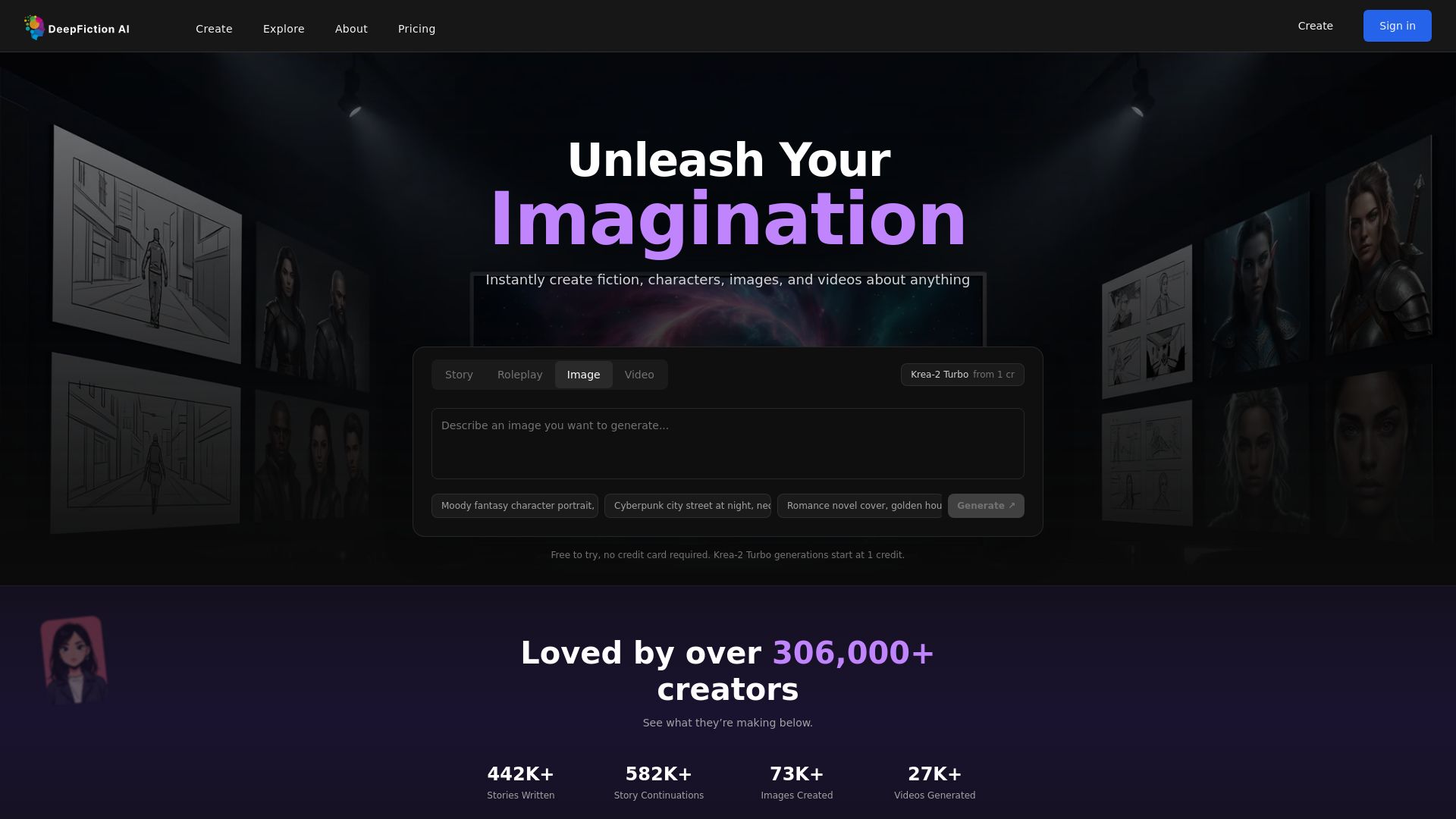 DeepFiction AI
