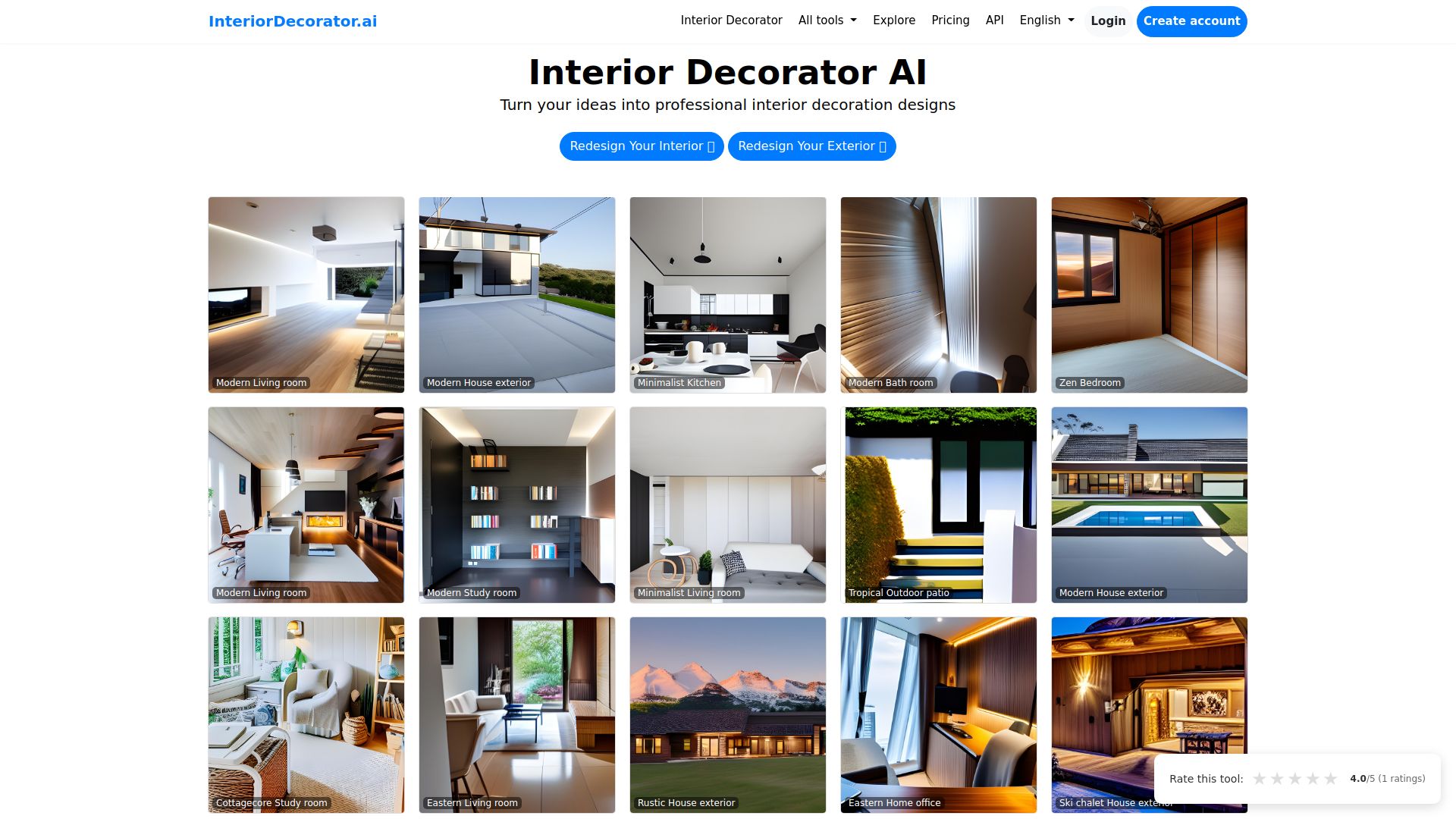 Interior Decorator AI