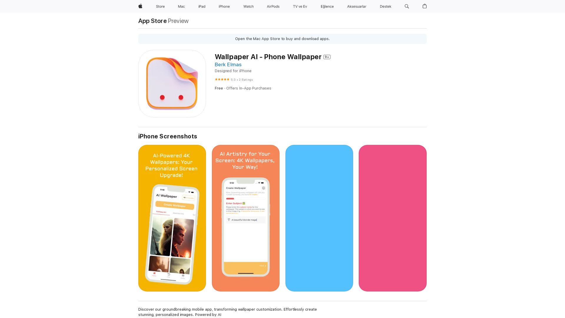 Wallpaper AI - AI Generated Wallpapers