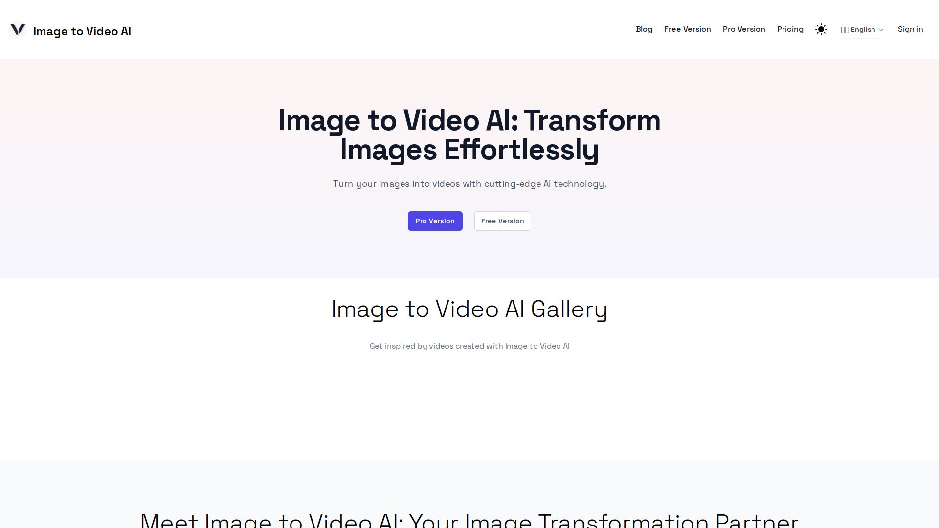 Free Image to Video AI