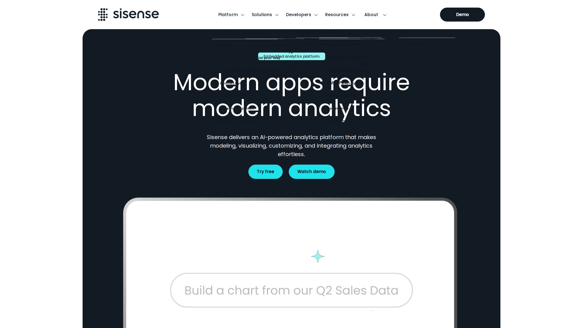 Sisense Fusion Analytics Platform