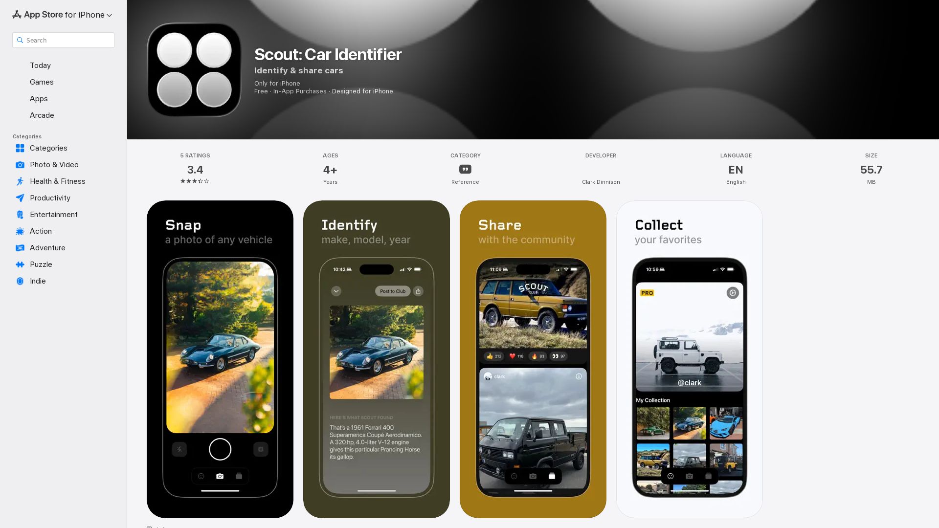 Scout: Vehicle Identifier
