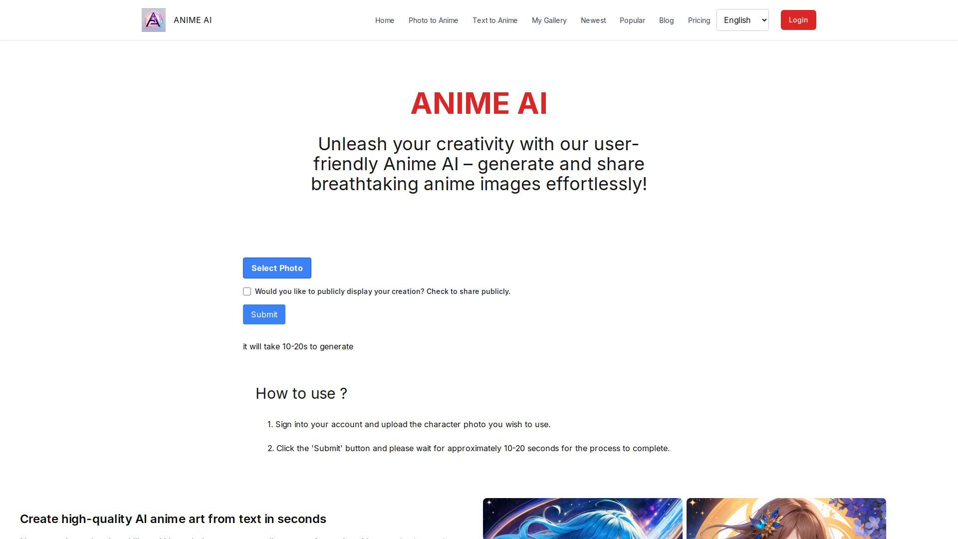 Anime AI