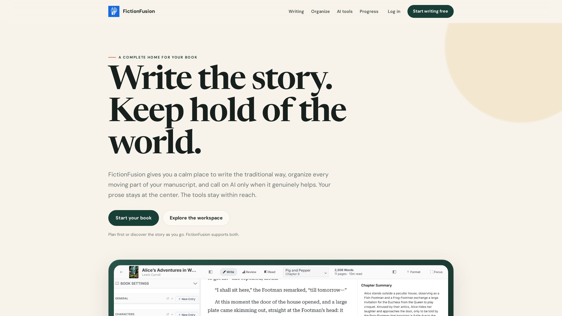 Your Story Our AI