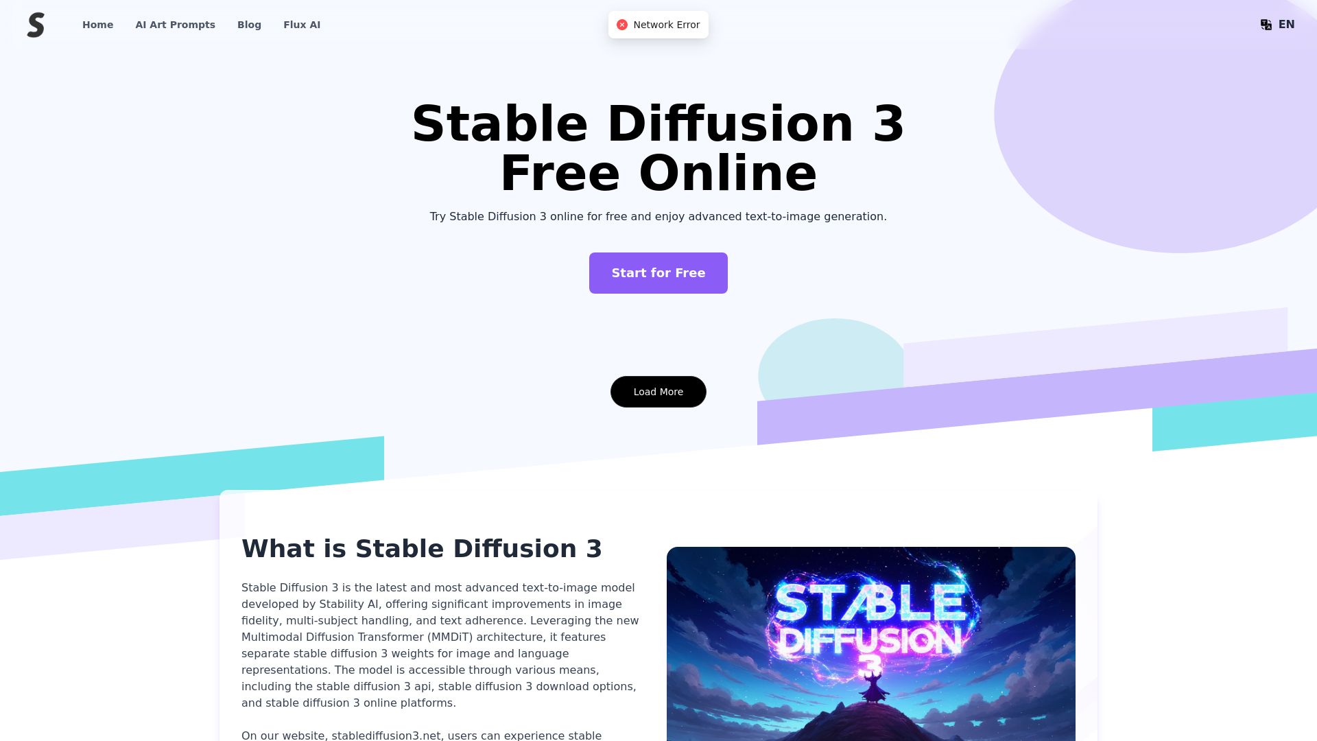 Stable Diffusion 3 AI Image Generator Free Online