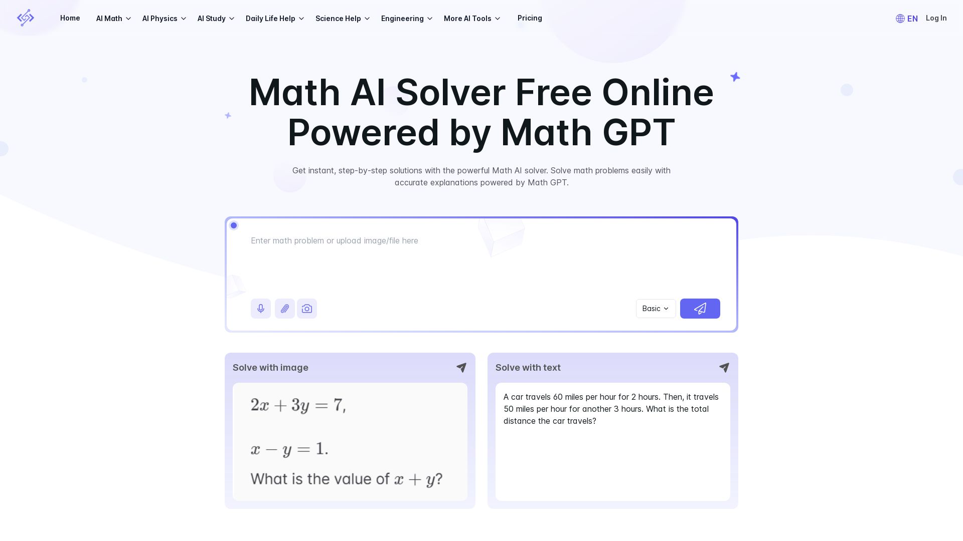 Math.now: Free Math AI Solver powered by math GPT / AI Coaching / Best ...
