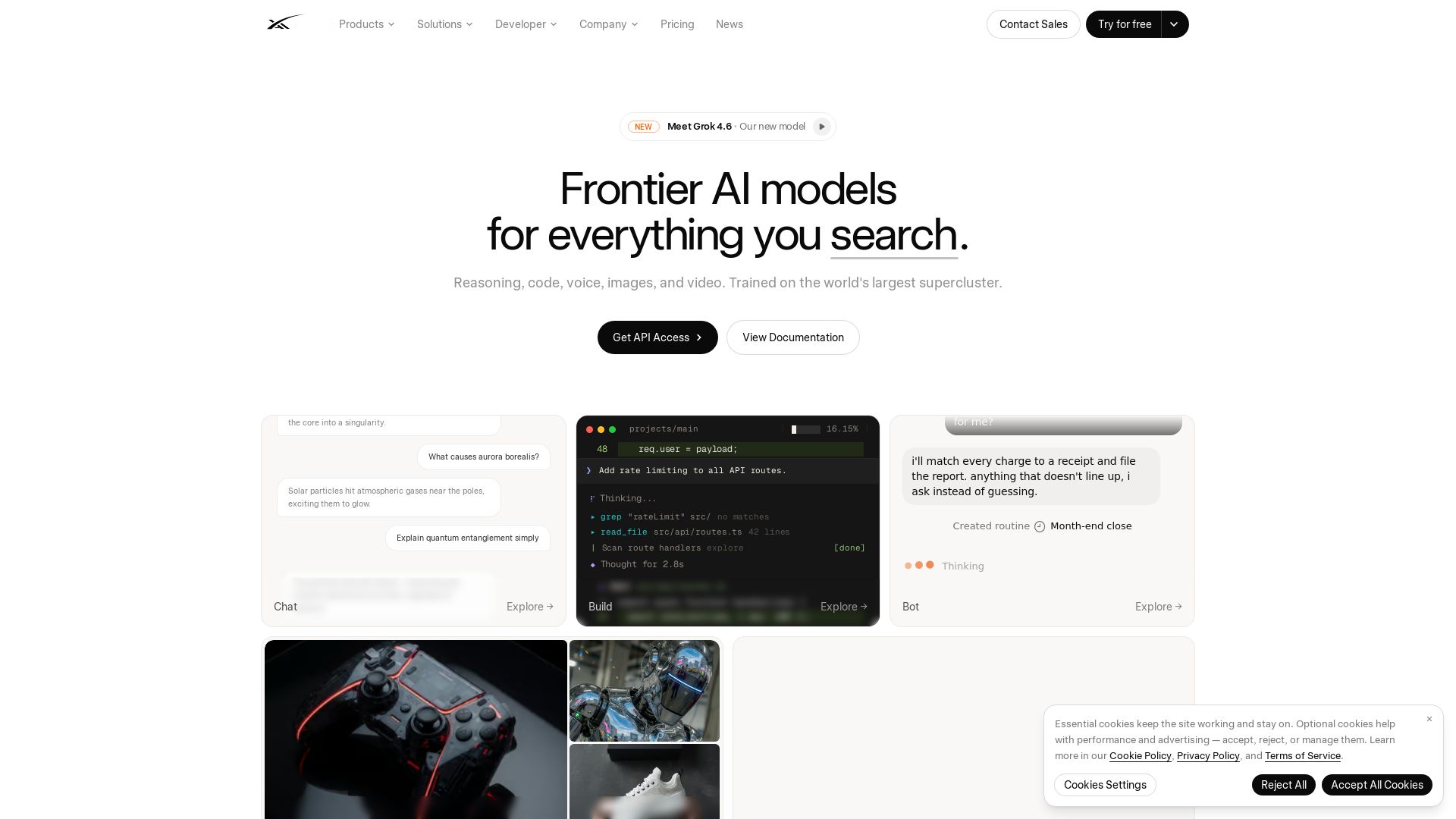 Grok AI assistant