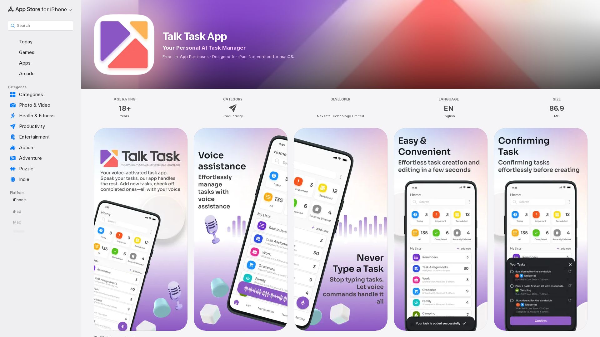 Talk Task