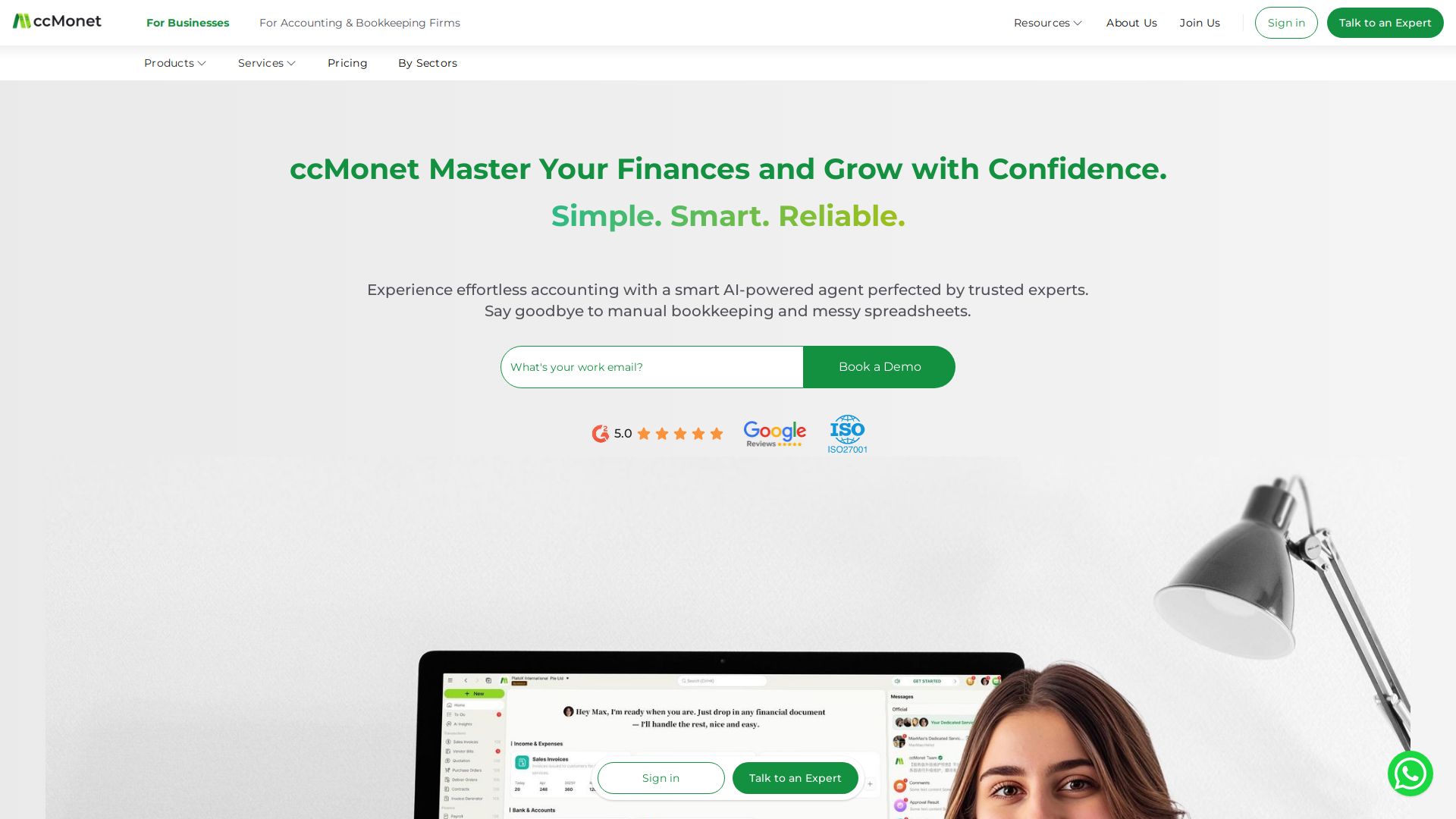 cc:Monet Home - AI Finance Assistant