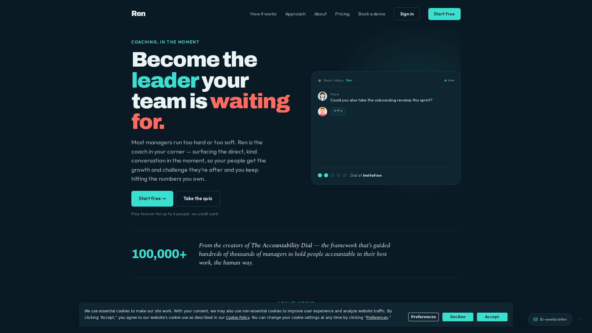 Ren | AI Leadership Coach
