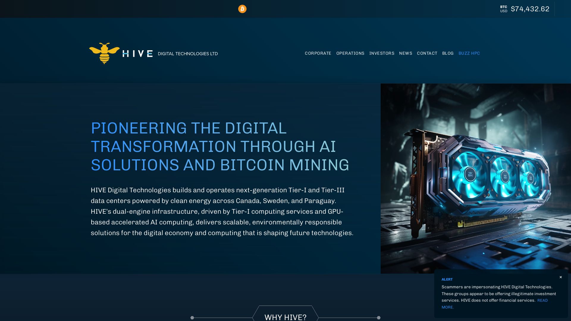 HIVE Digital Technologies LTD