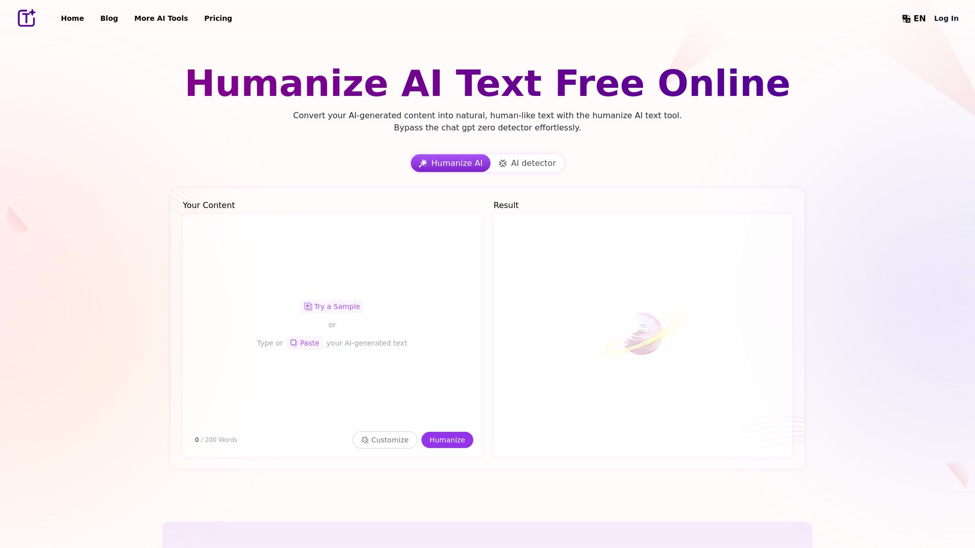 Humanize AI Text Free Online