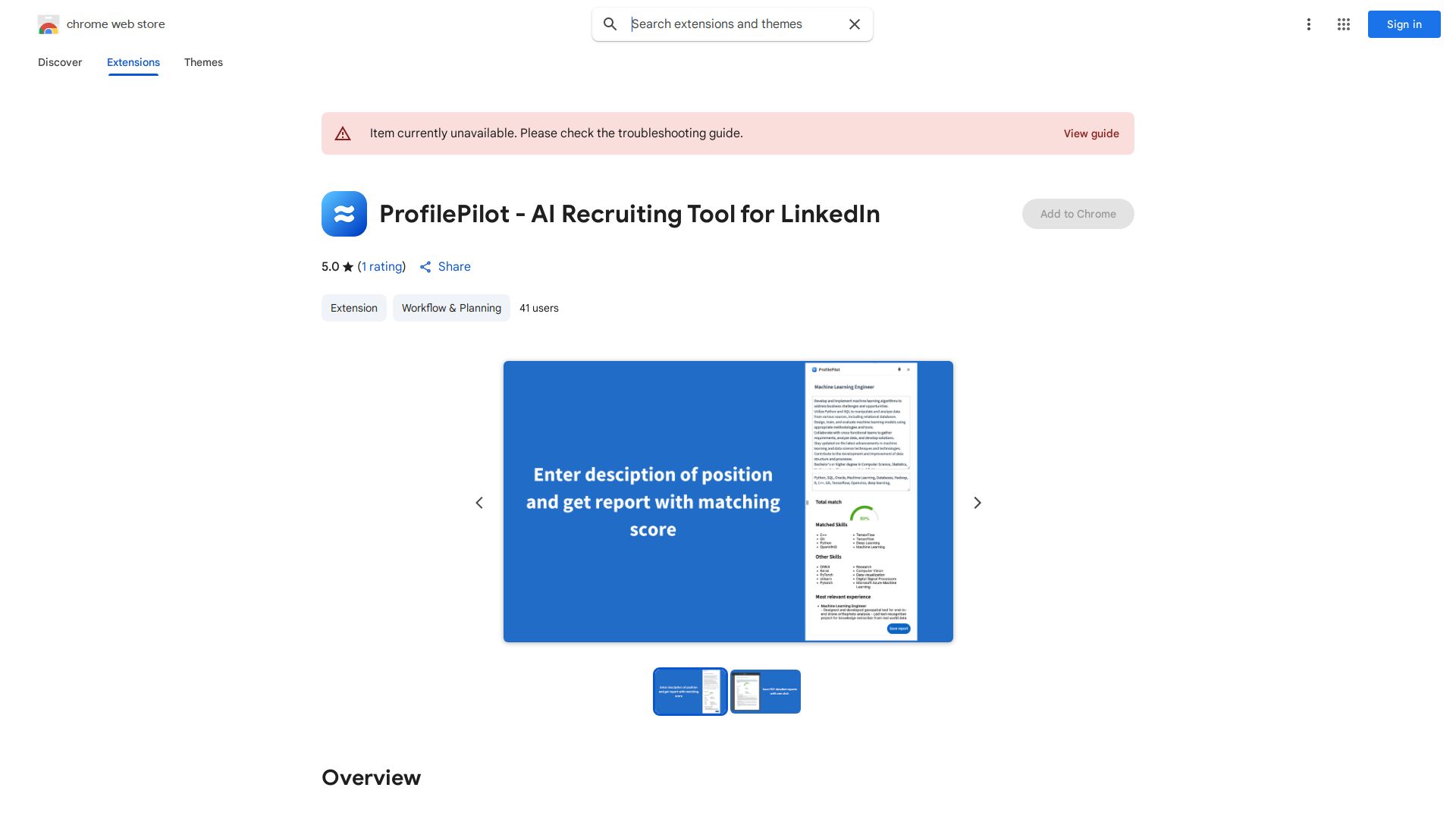 ProfilePilot