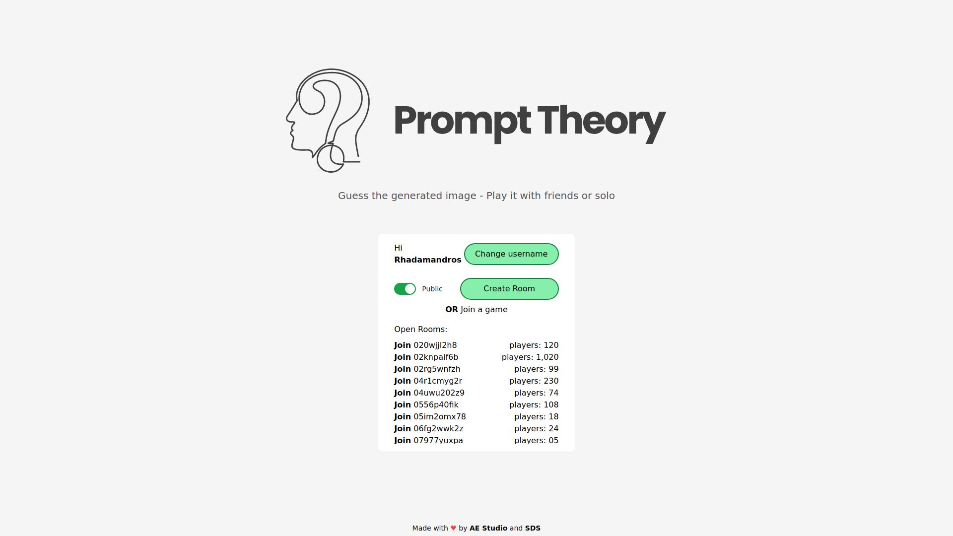 Prompt Theory by AE Studio