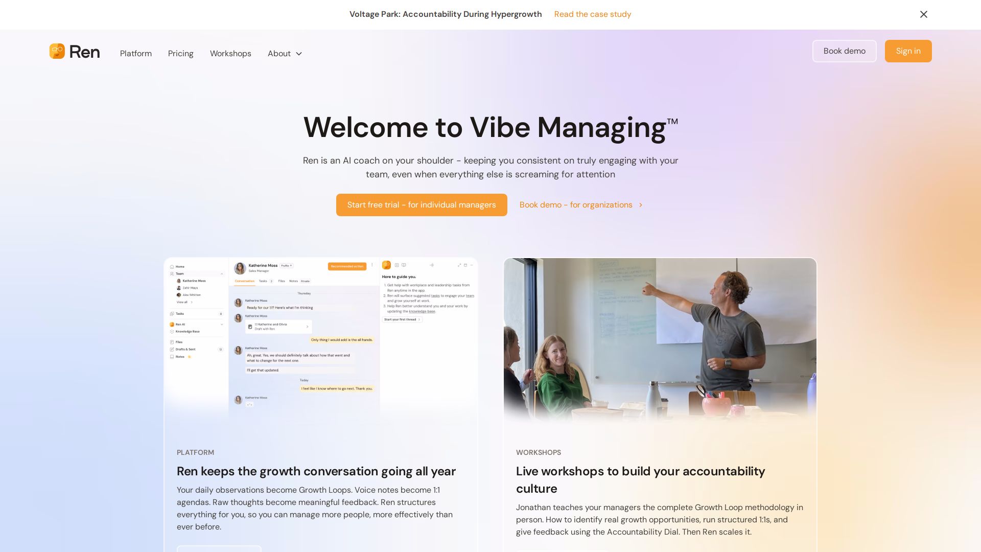 Ren | AI Leadership Coach