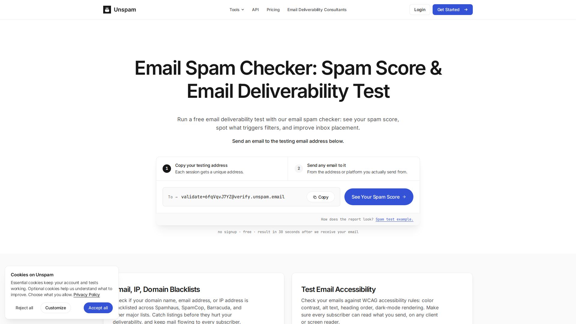 unspam.email