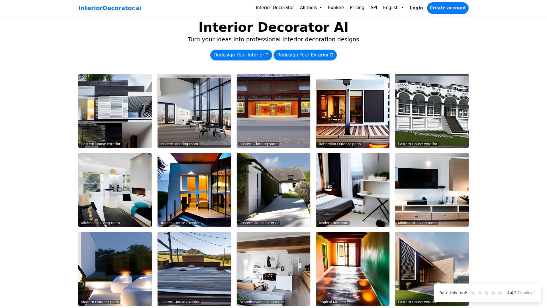 Interior Decorator AI