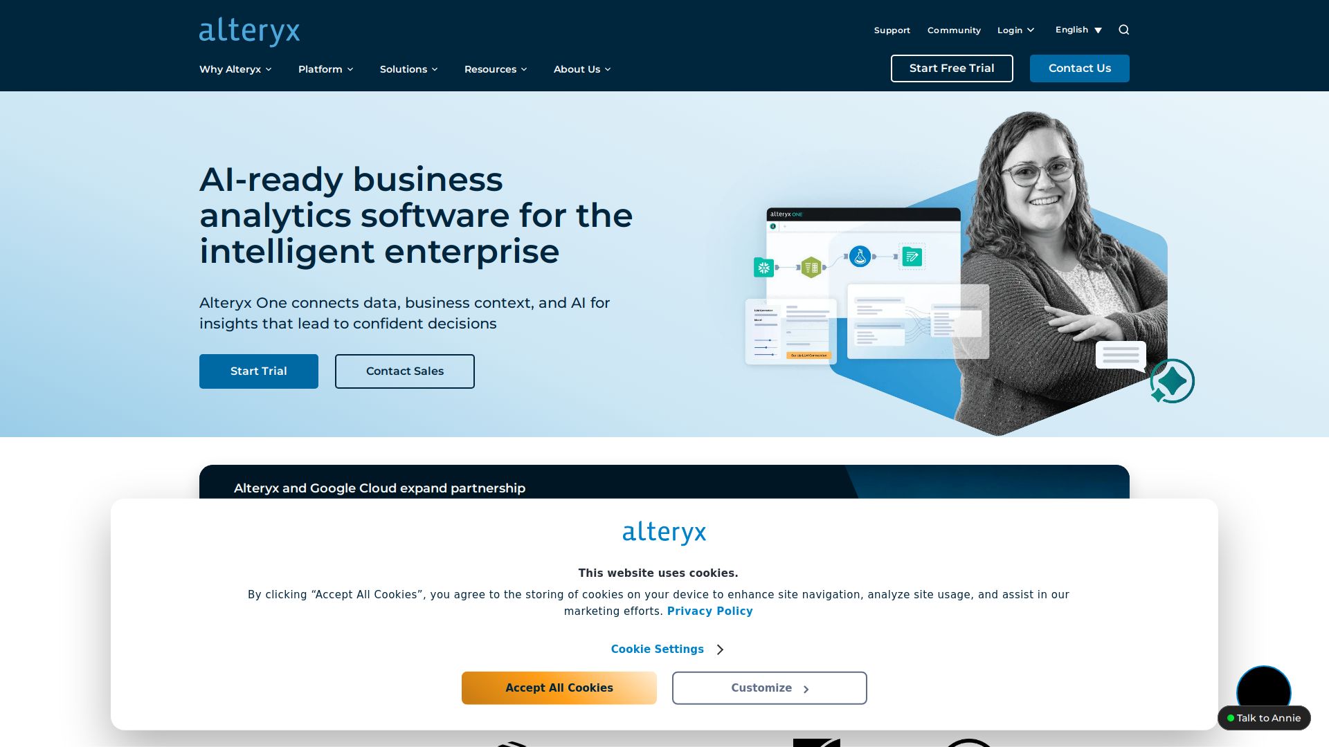 Alteryx Analytics Cloud Platform