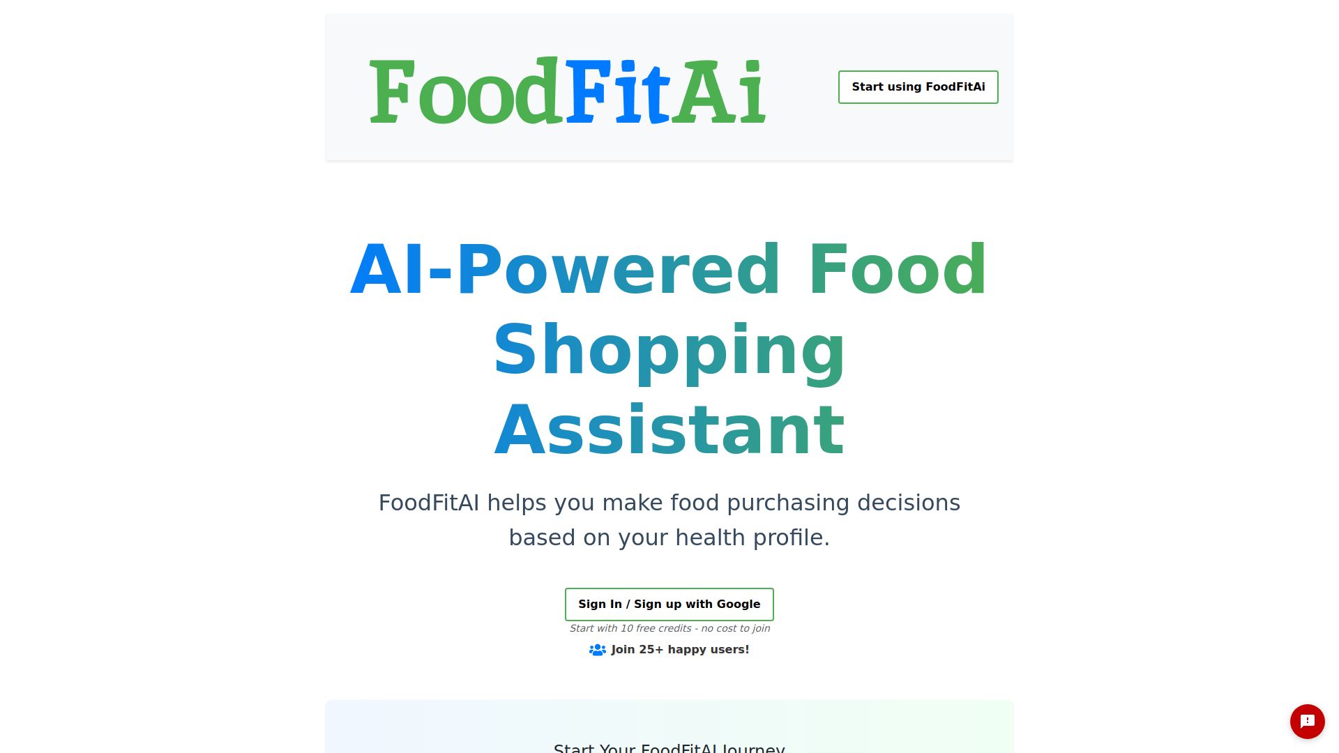 FoodFit.ai