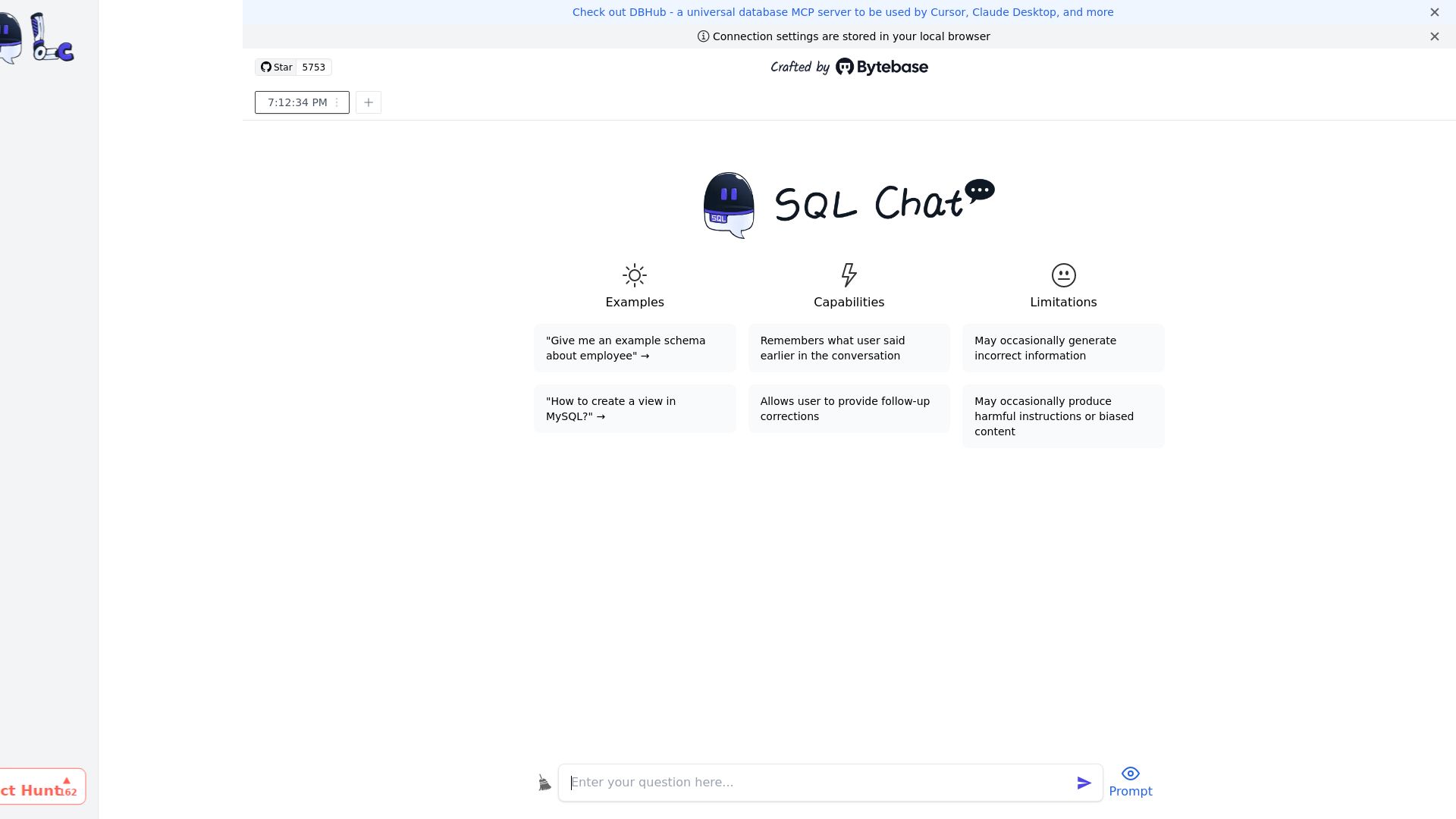 SQL Chat