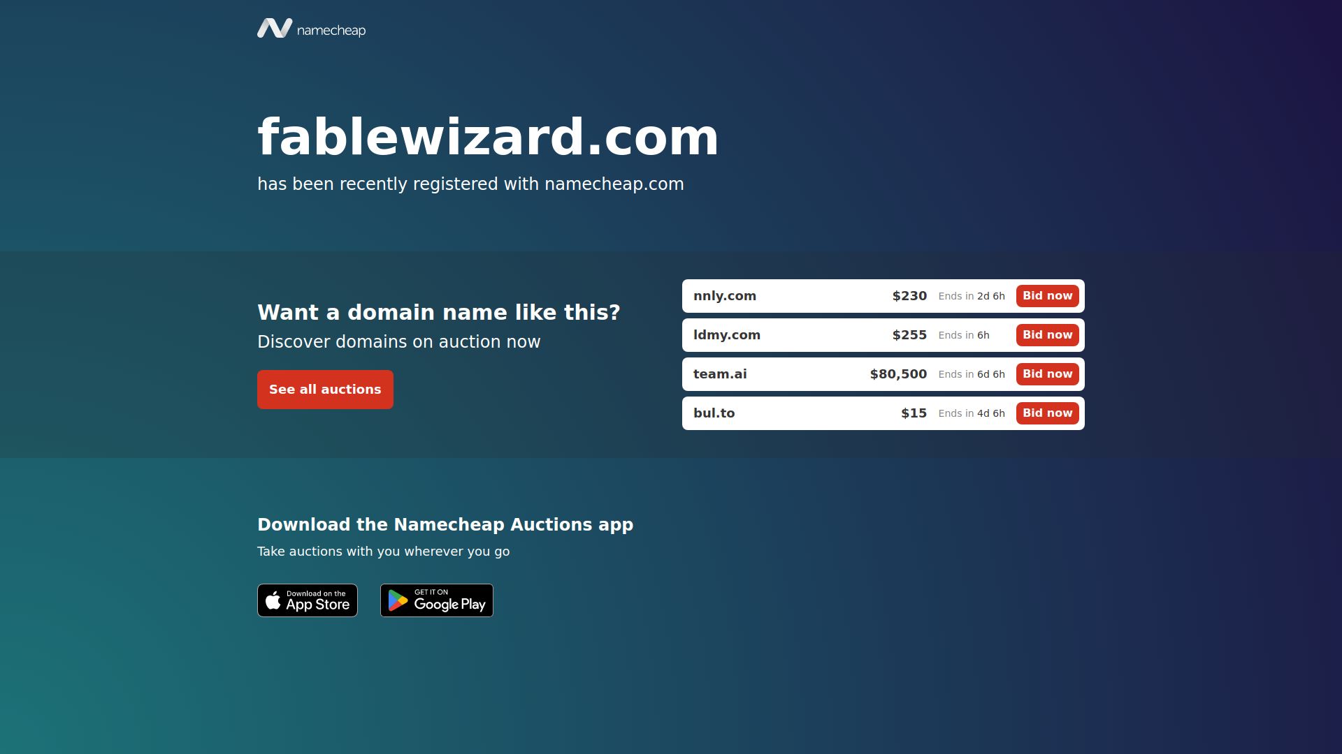 Fable Wizard