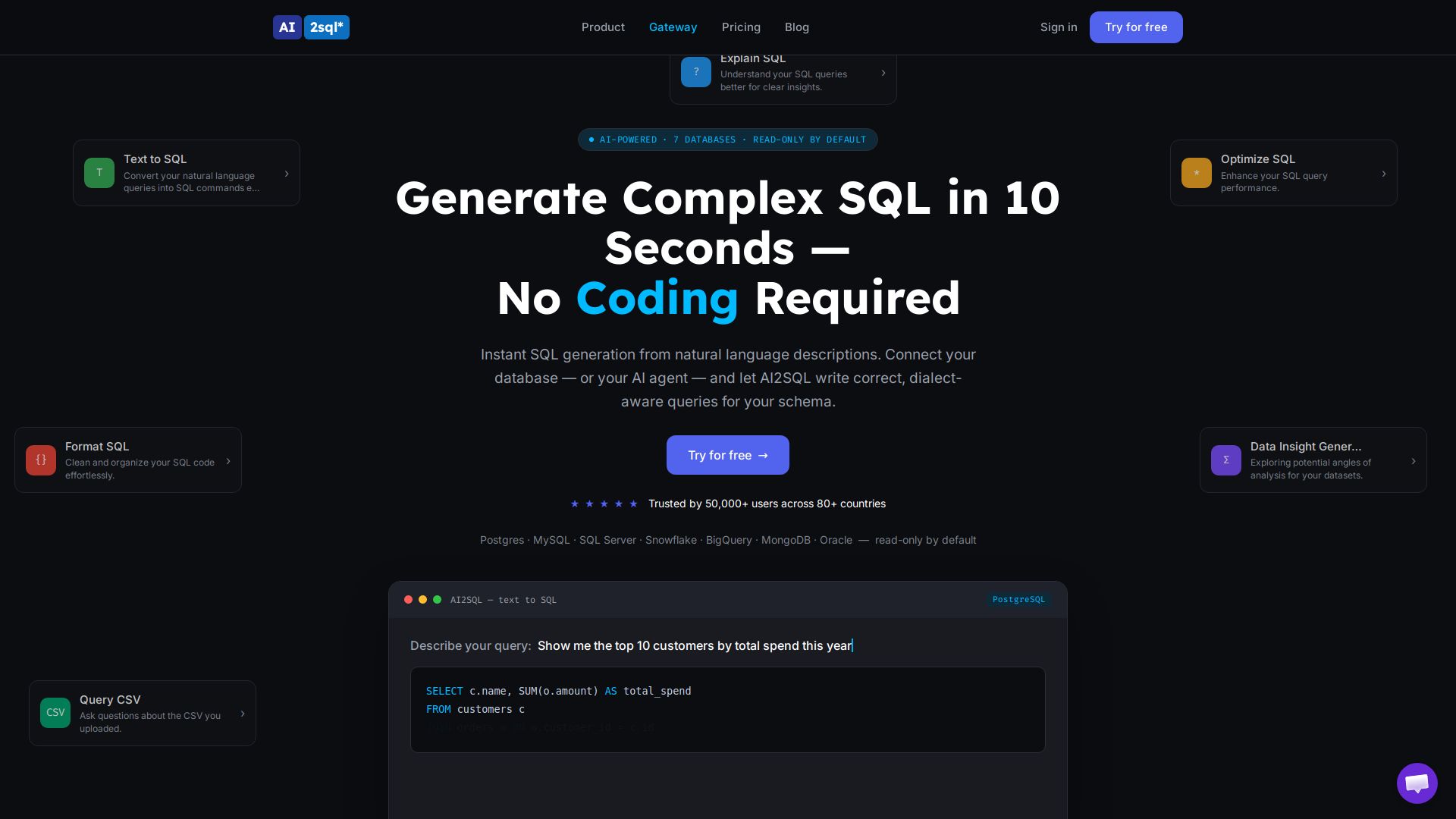 Ai2sql