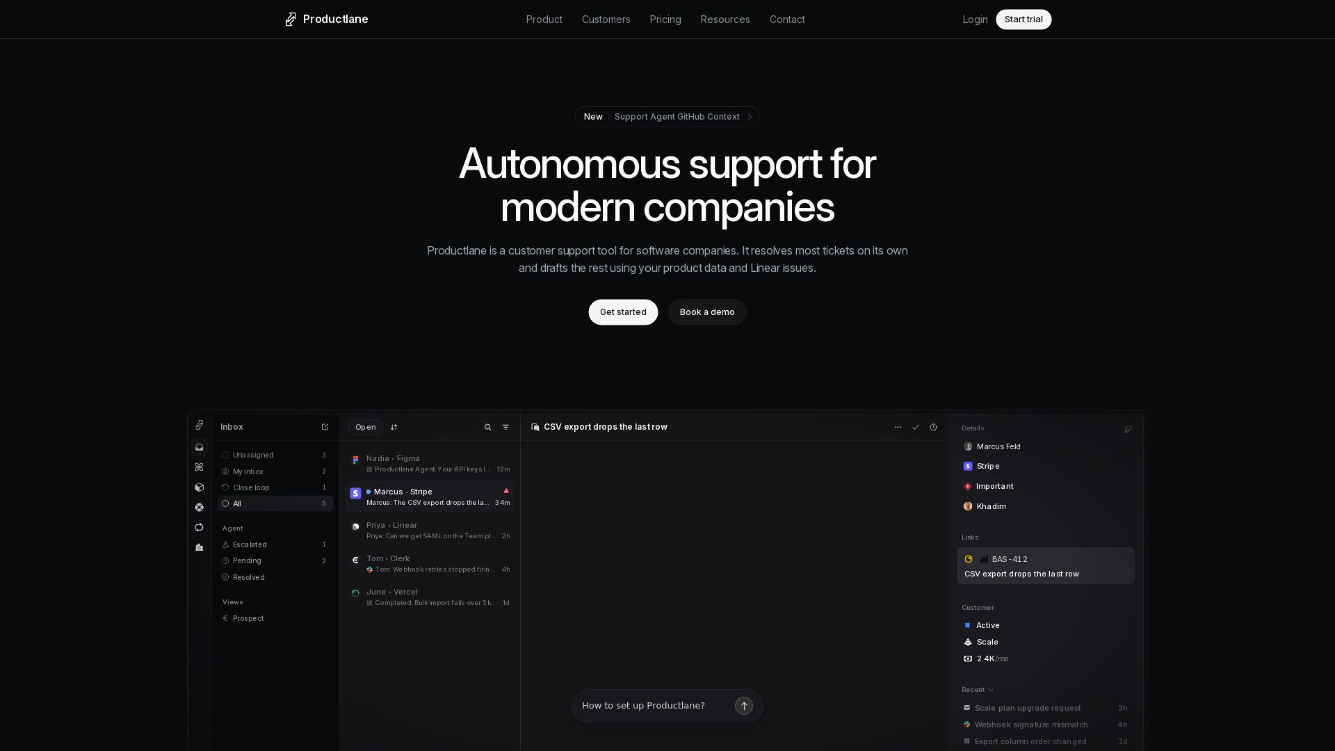 Productlane