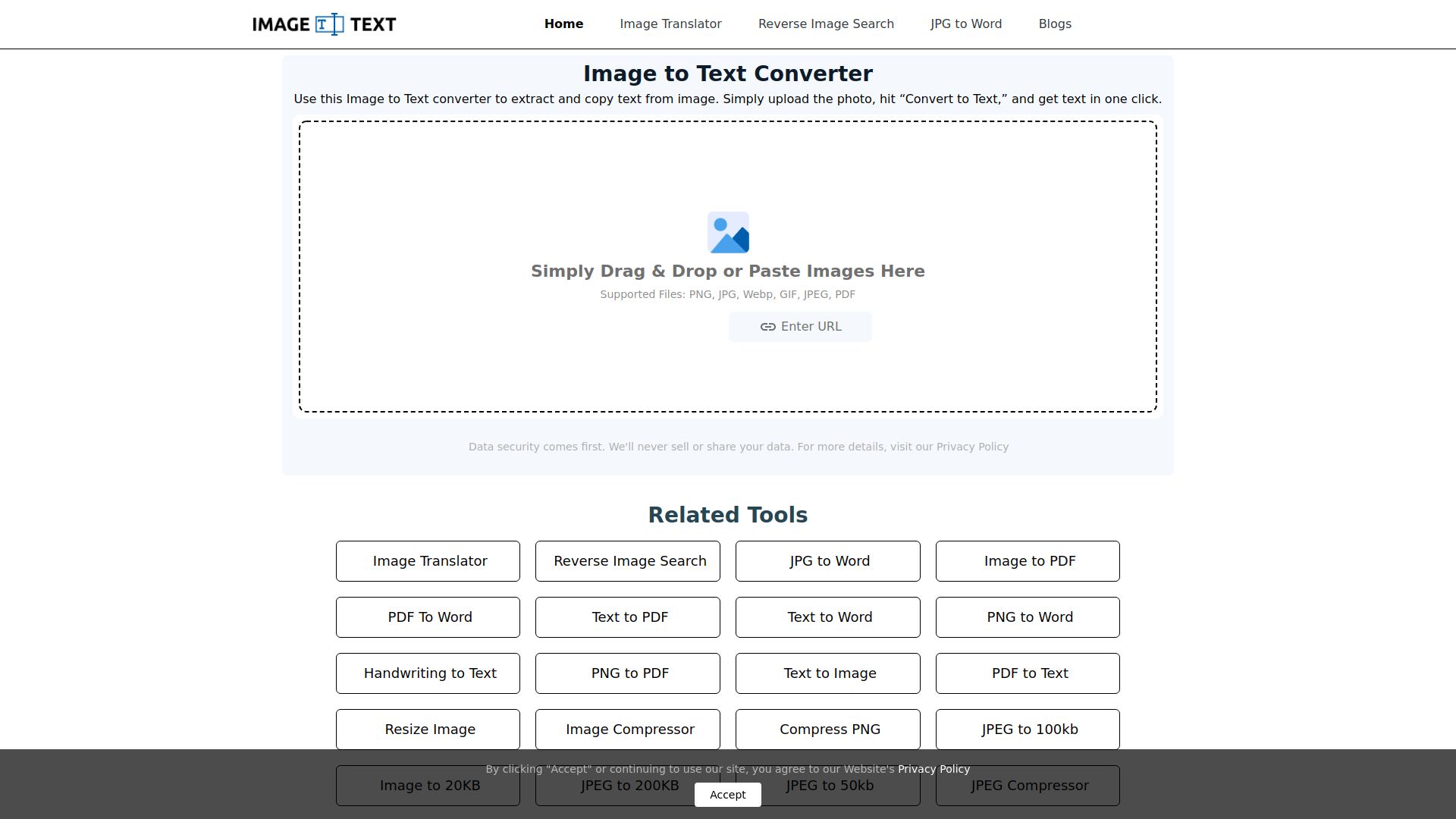 Image to Text Converter