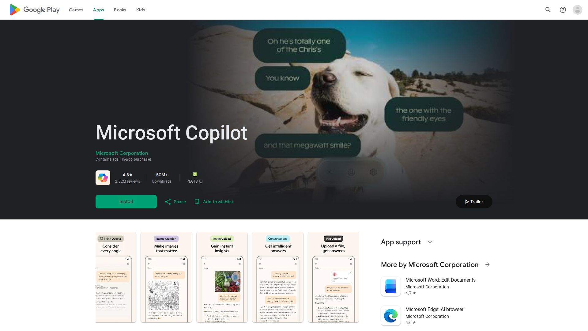 Microsoft Copilot for Android