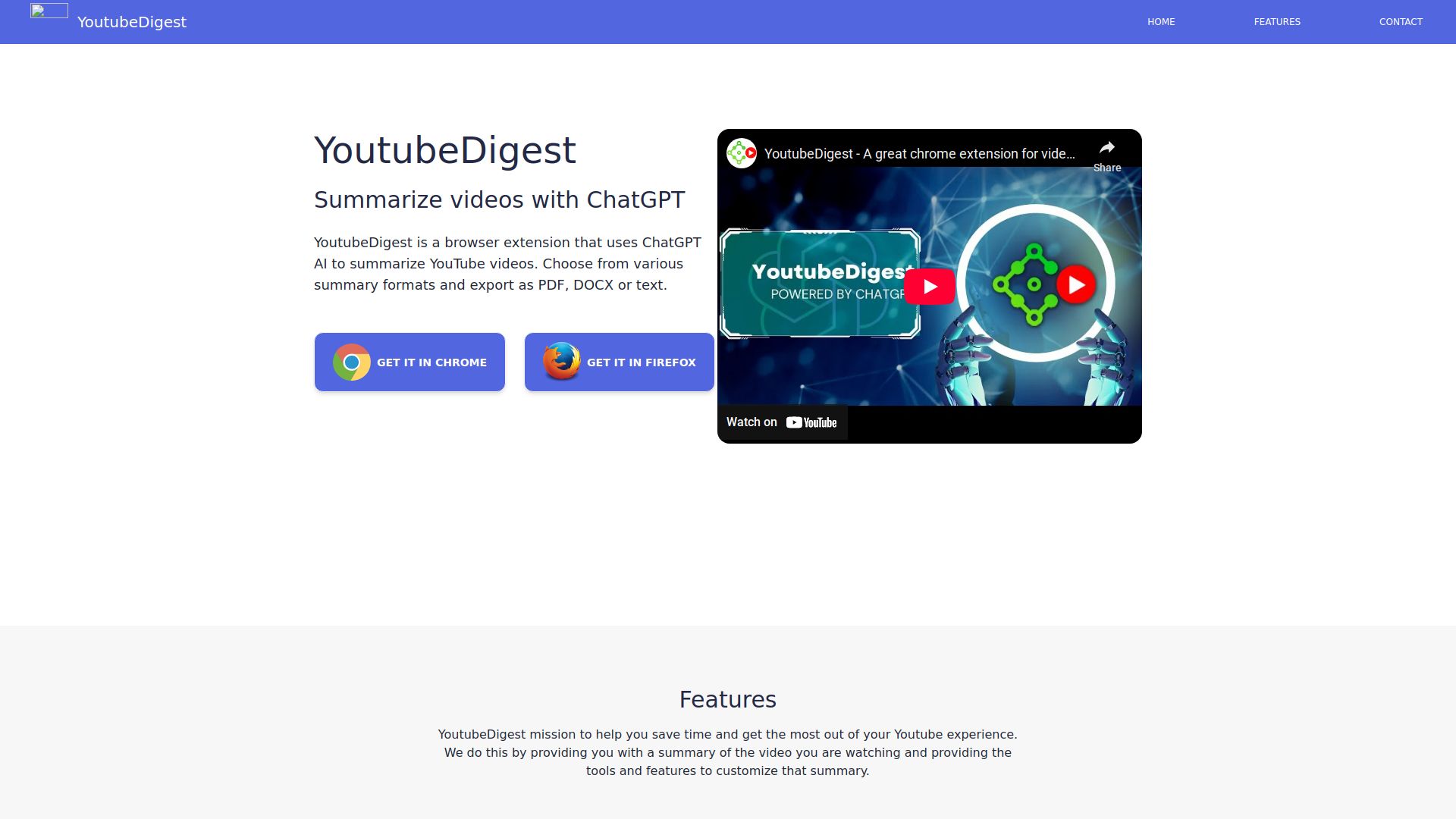 YouTubeDigest