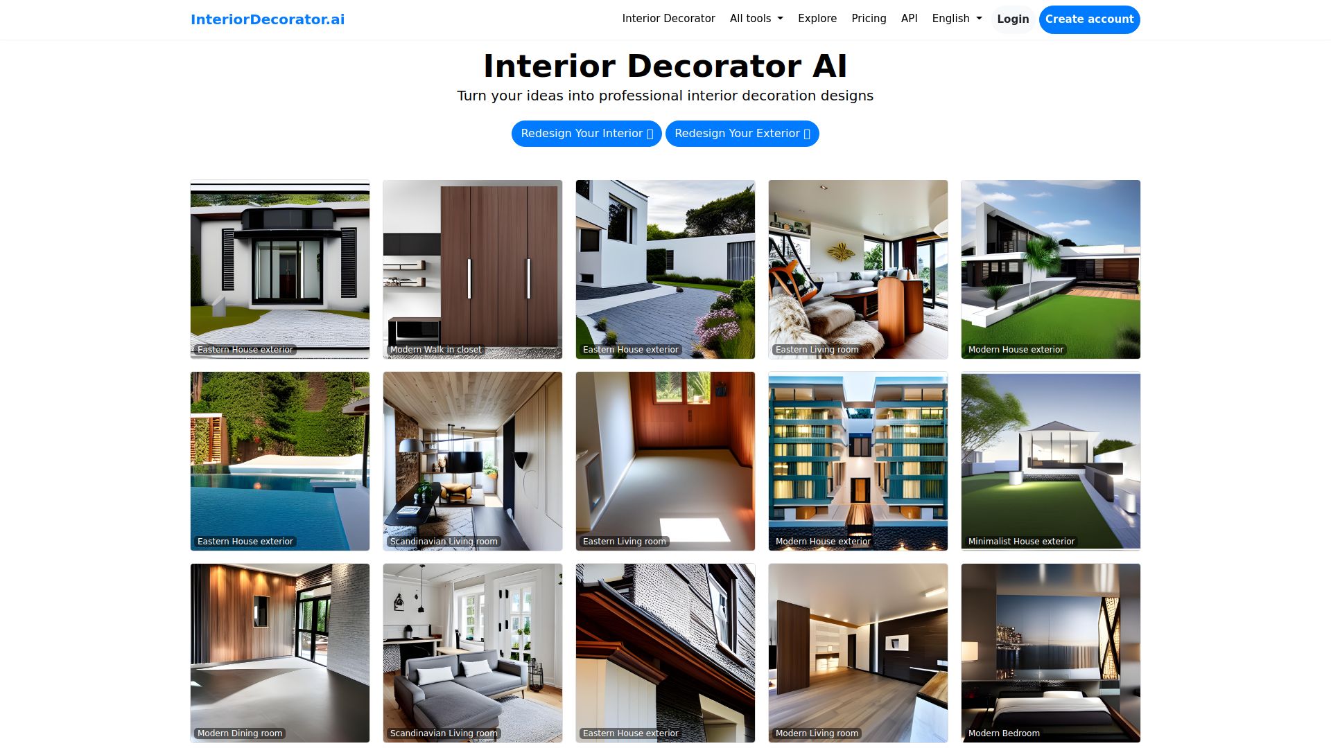 Interior Decorator AI