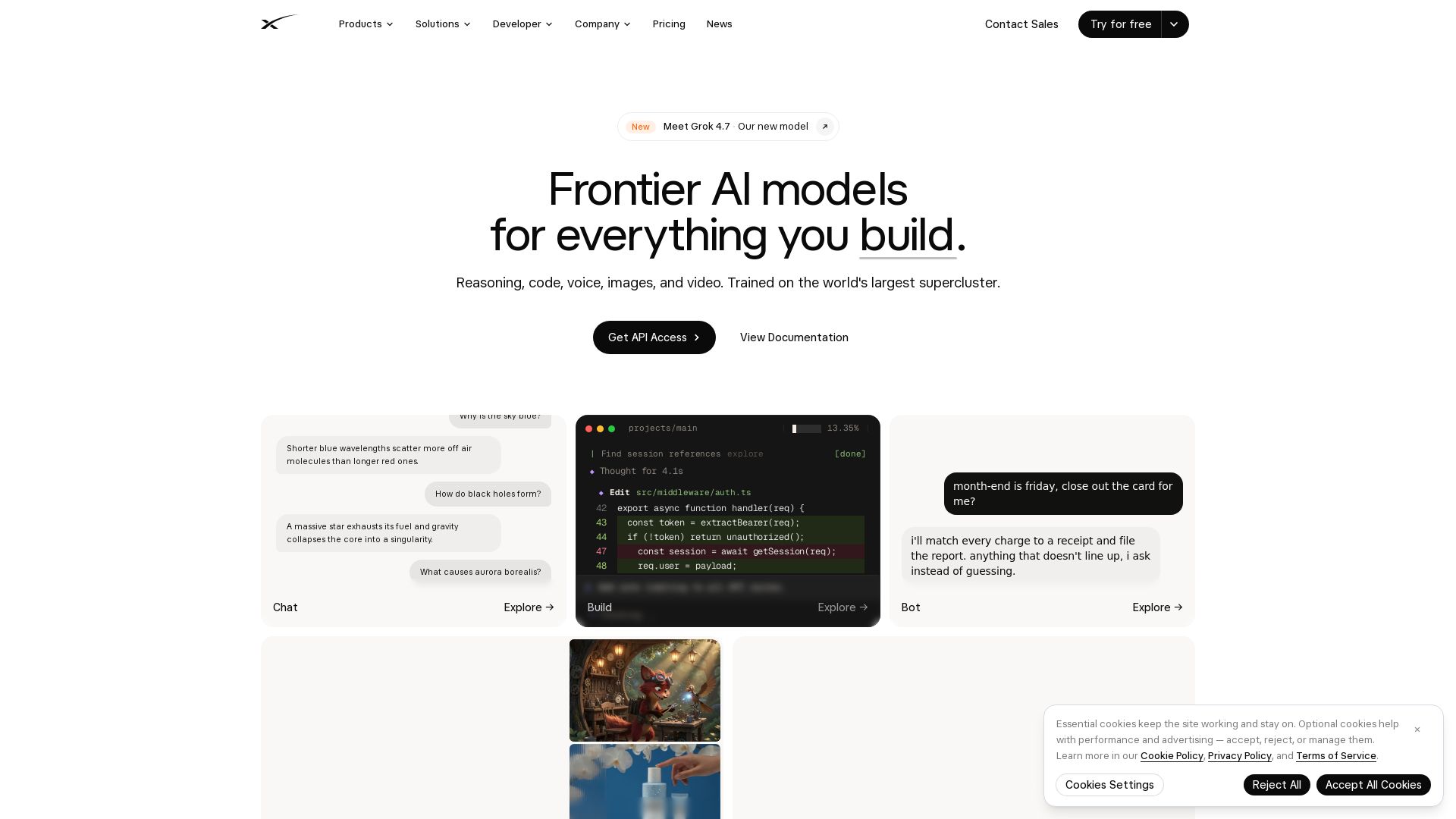 Grok AI assistant