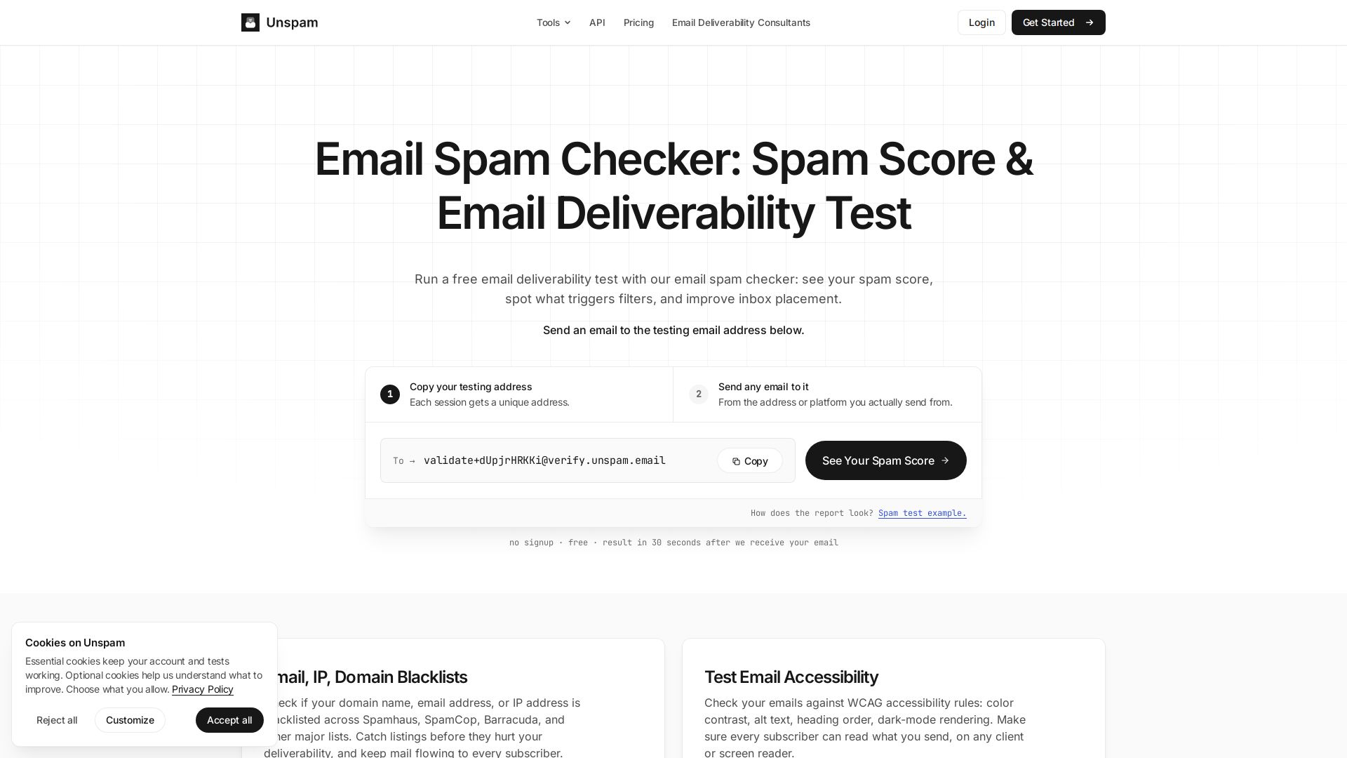 unspam.email