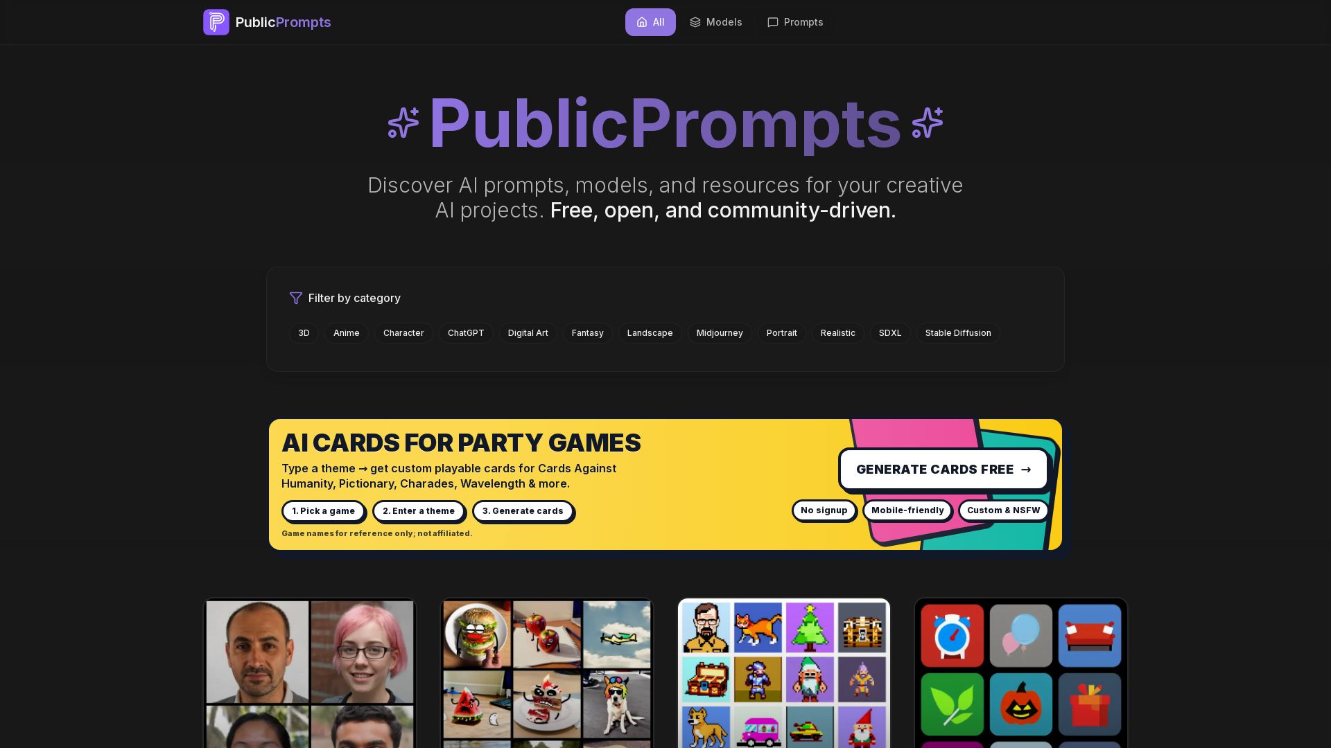 Public Prompts