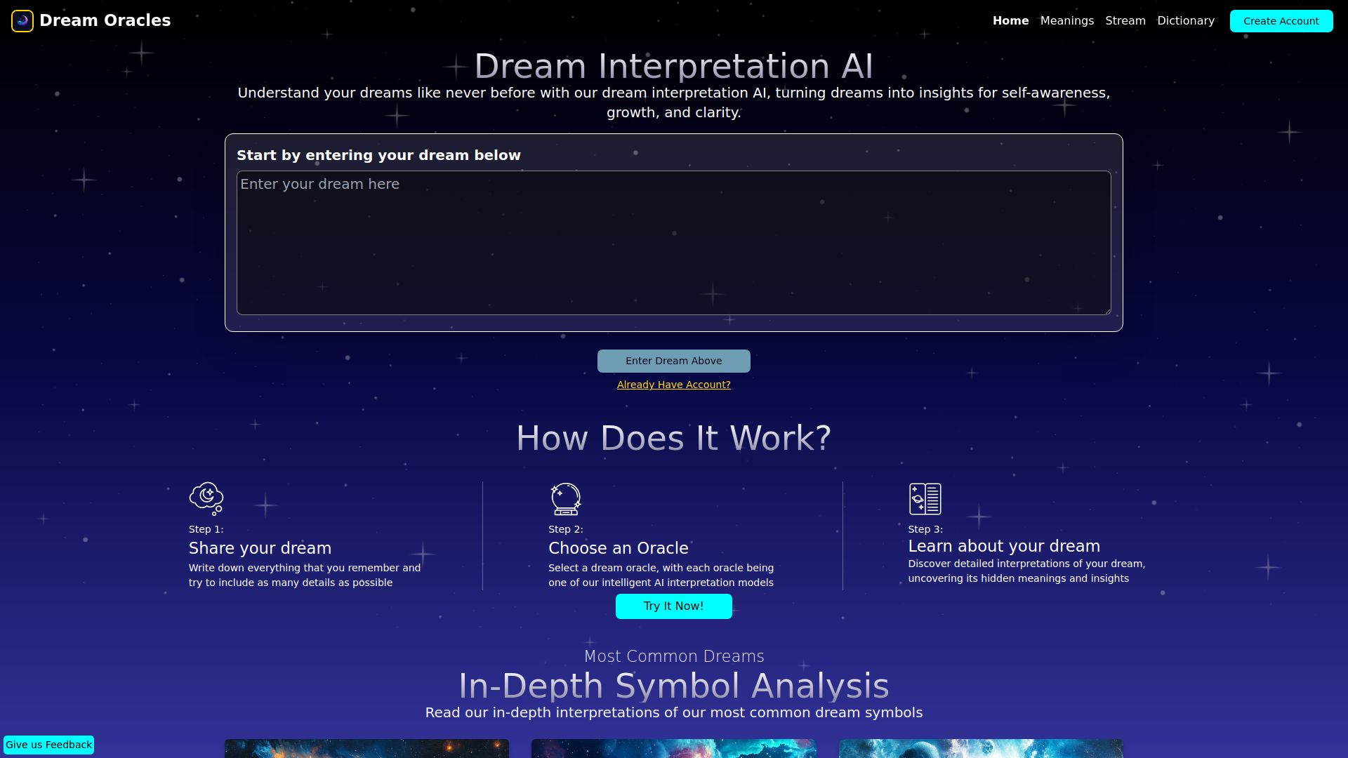 Dream Oracles